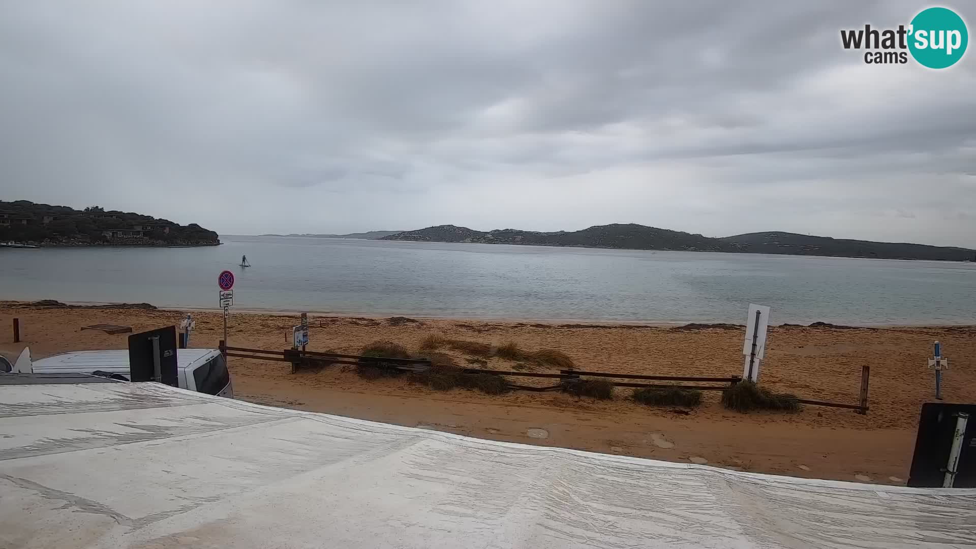 Porto Pollo Windsurfen und Kitesurfen Live-Webcam – Sardinien – Italien