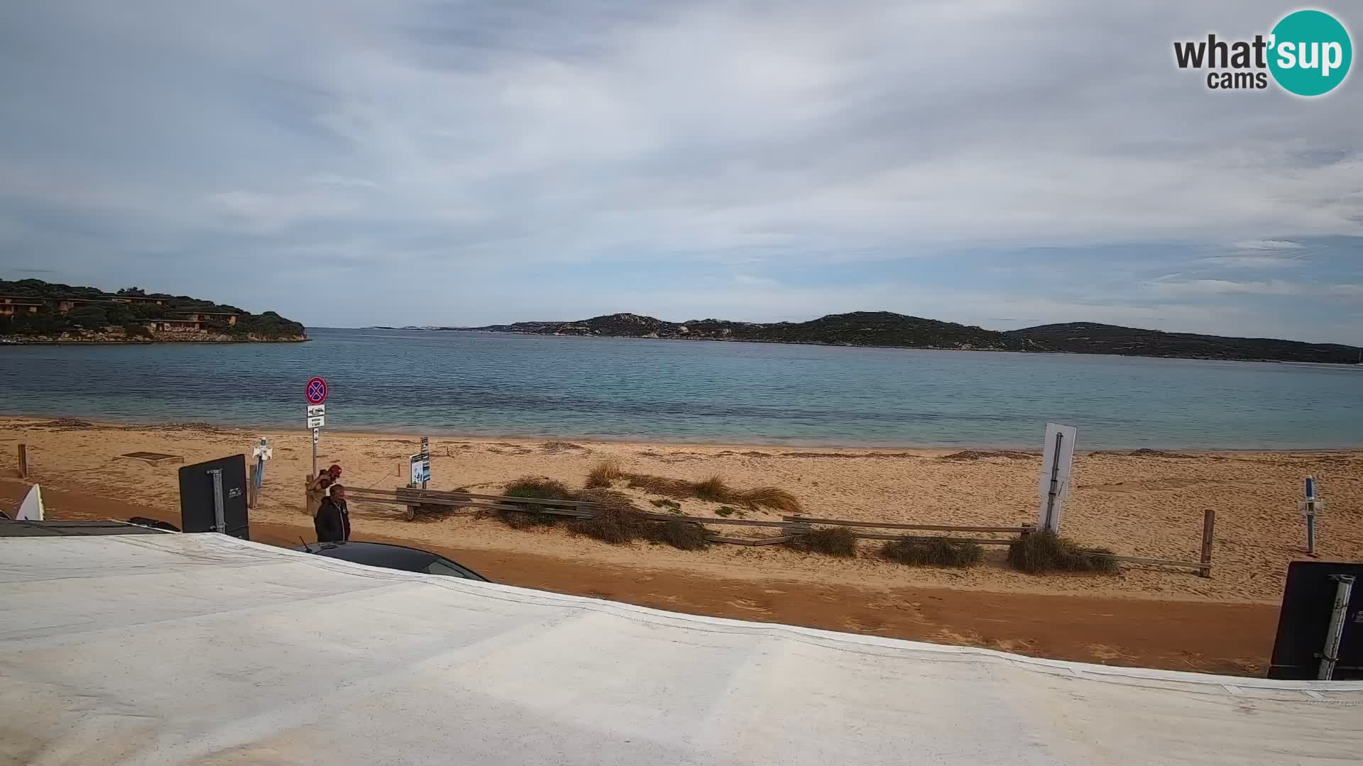 Webcam en direct de planche à voile et de kite surf à Porto Pollo – Sardaigne – Italie