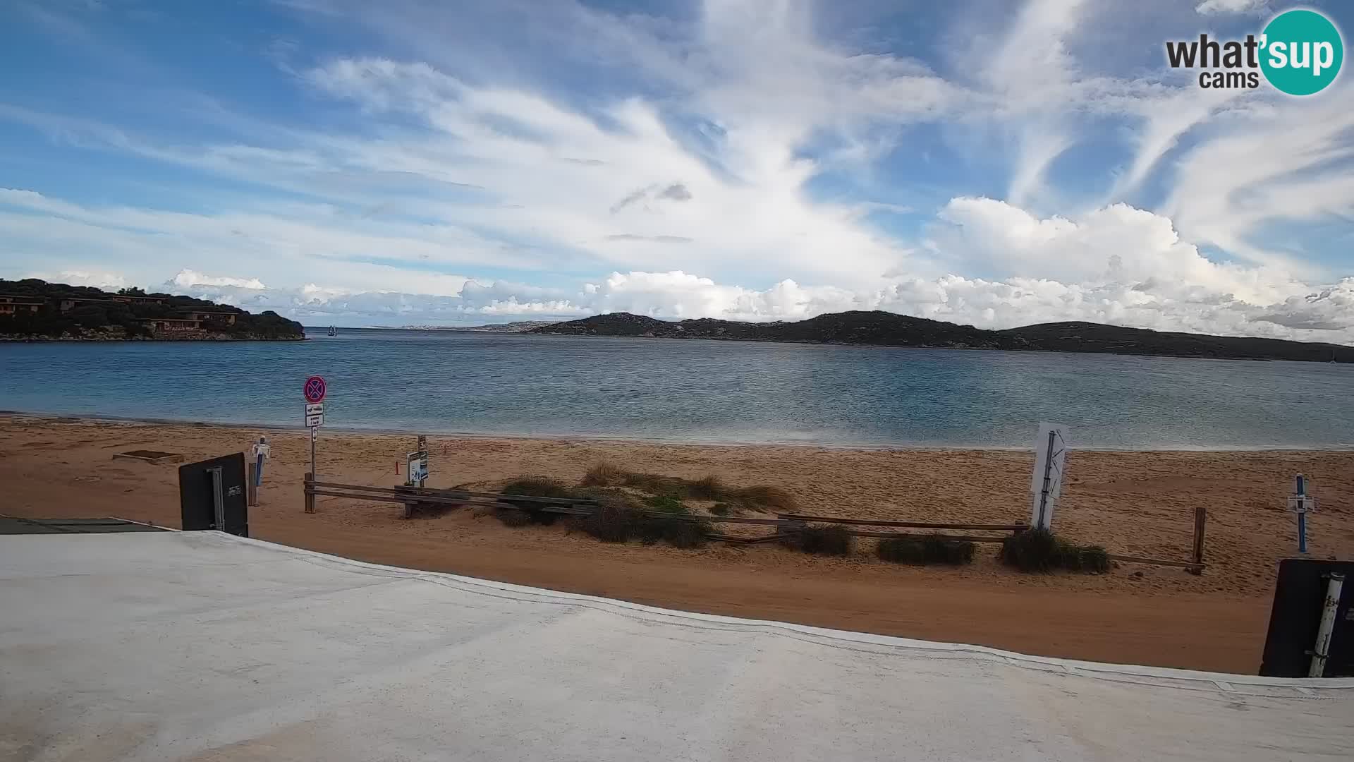 Porto Pollo Windsurfen und Kitesurfen Live-Webcam – Sardinien – Italien