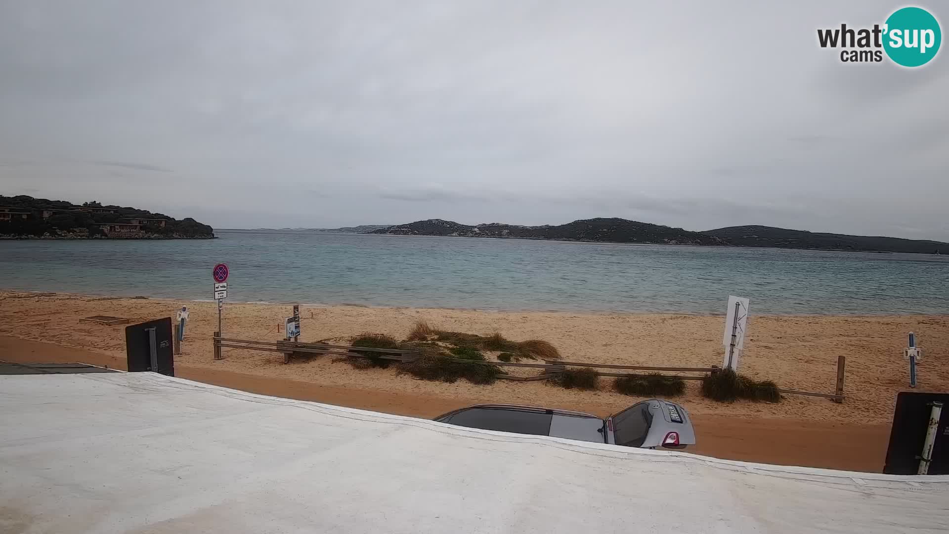 Porto Pollo Windsurfen und Kitesurfen Live-Webcam – Sardinien – Italien