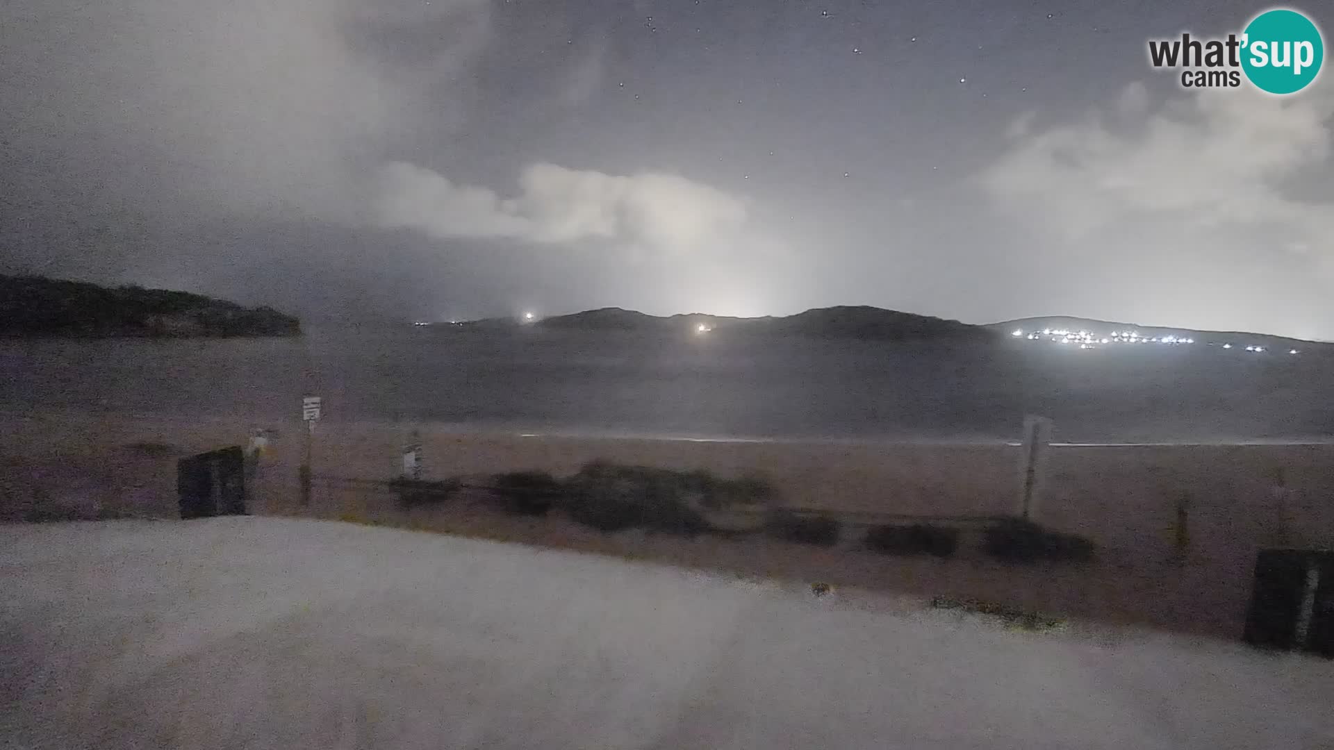 Spletna kamera v živo za jadranje na deski in kajtanje Porto Pollo – Sardinija – Italija