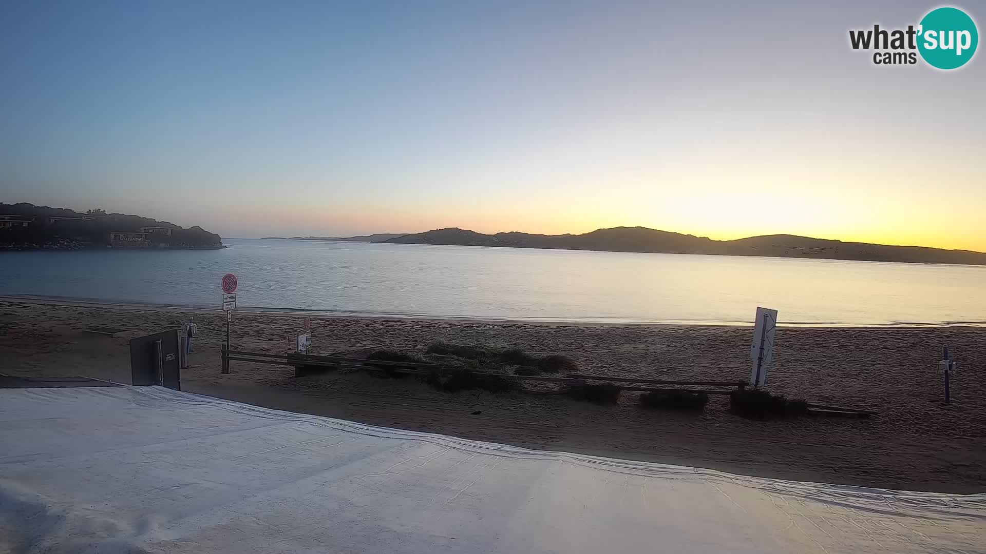 Porto Pollo Windsurfen und Kitesurfen Live-Webcam – Sardinien – Italien