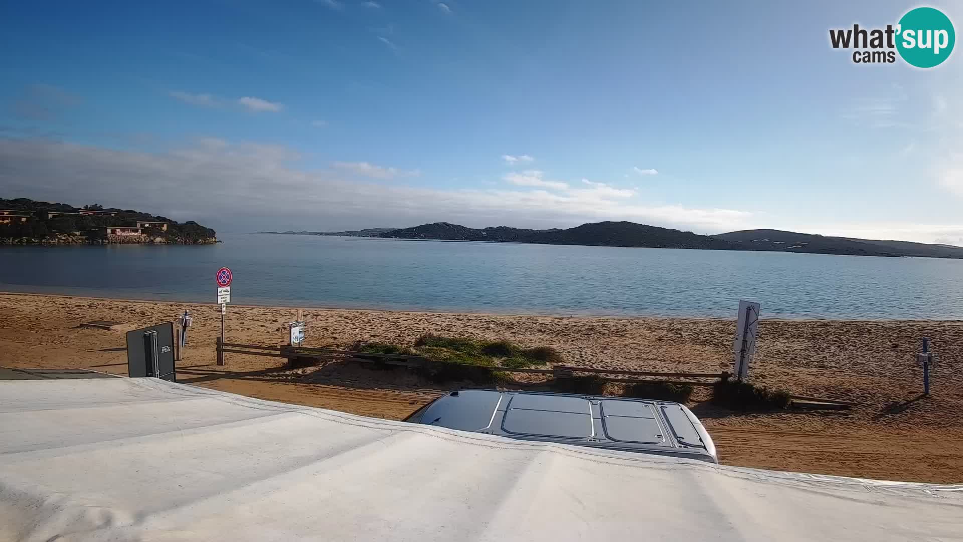 Porto Pollo Windsurfen und Kitesurfen Live-Webcam – Sardinien – Italien