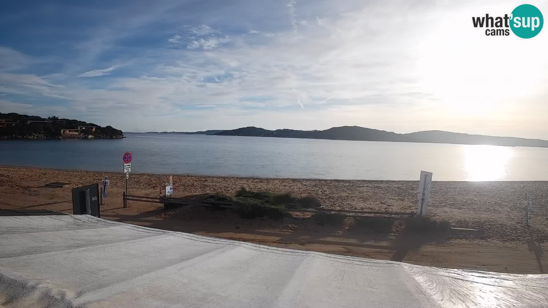 Porto Pollo Windsurfen und Kitesurfen Live-Webcam – Sardinien – Italien