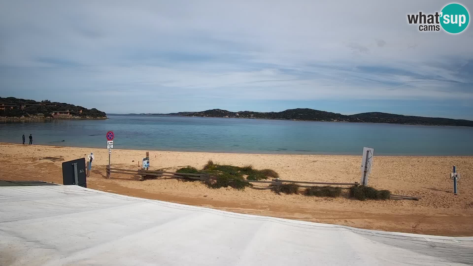 Porto Pollo Windsurfen und Kitesurfen Live-Webcam – Sardinien – Italien