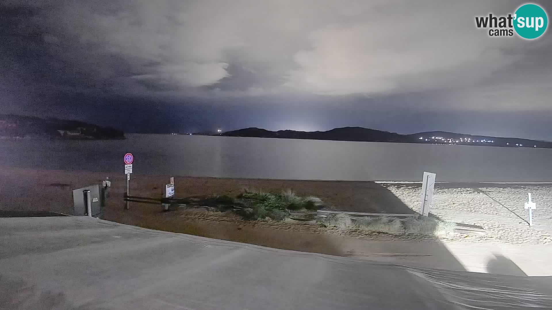 Webcam en direct de planche à voile et de kite surf à Porto Pollo – Sardaigne – Italie