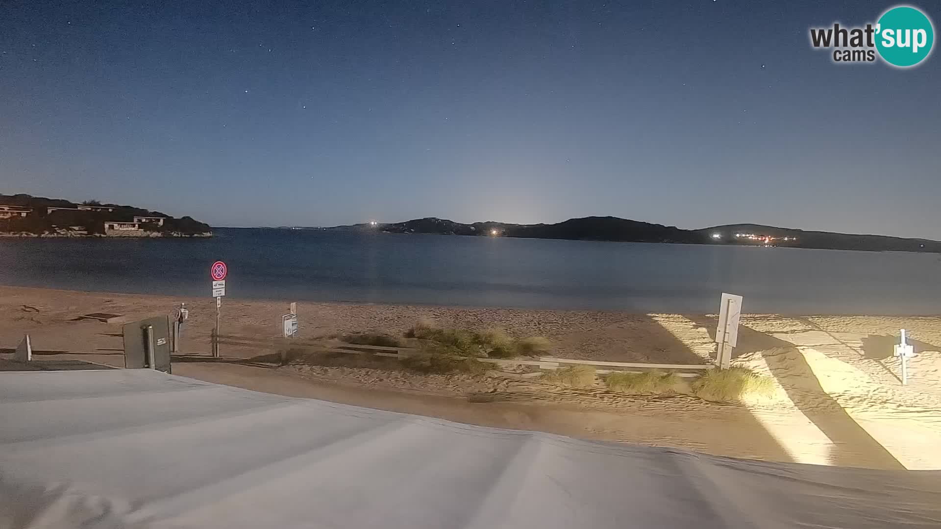 Webcam en direct de planche à voile et de kite surf à Porto Pollo – Sardaigne – Italie