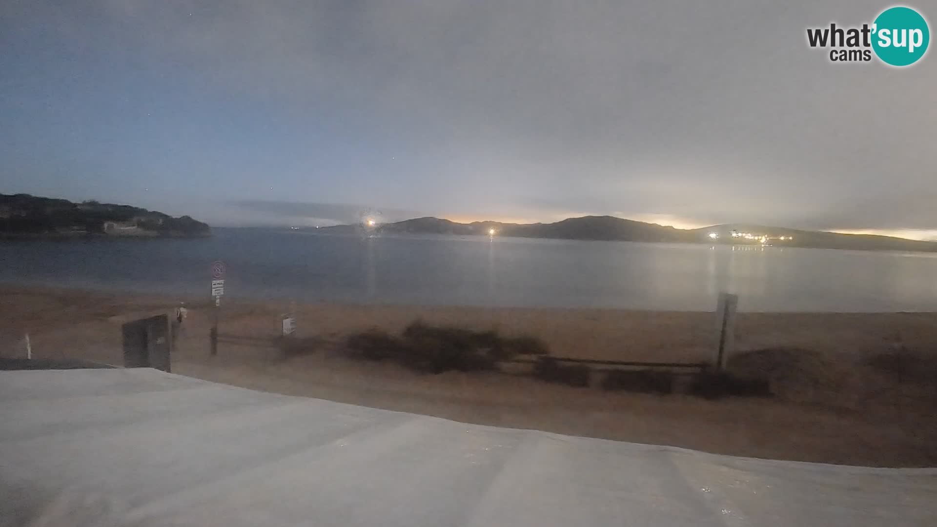 Webcam en direct de planche à voile et de kite surf à Porto Pollo – Sardaigne – Italie