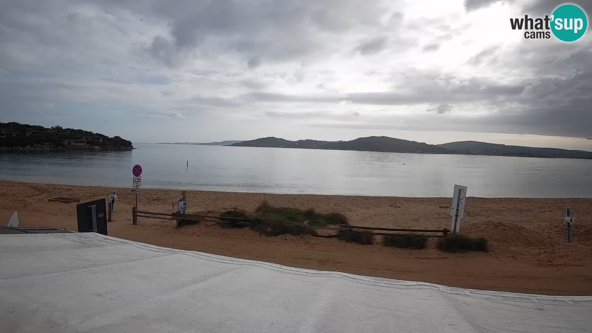 Webcam en direct de planche à voile et de kite surf à Porto Pollo – Sardaigne – Italie