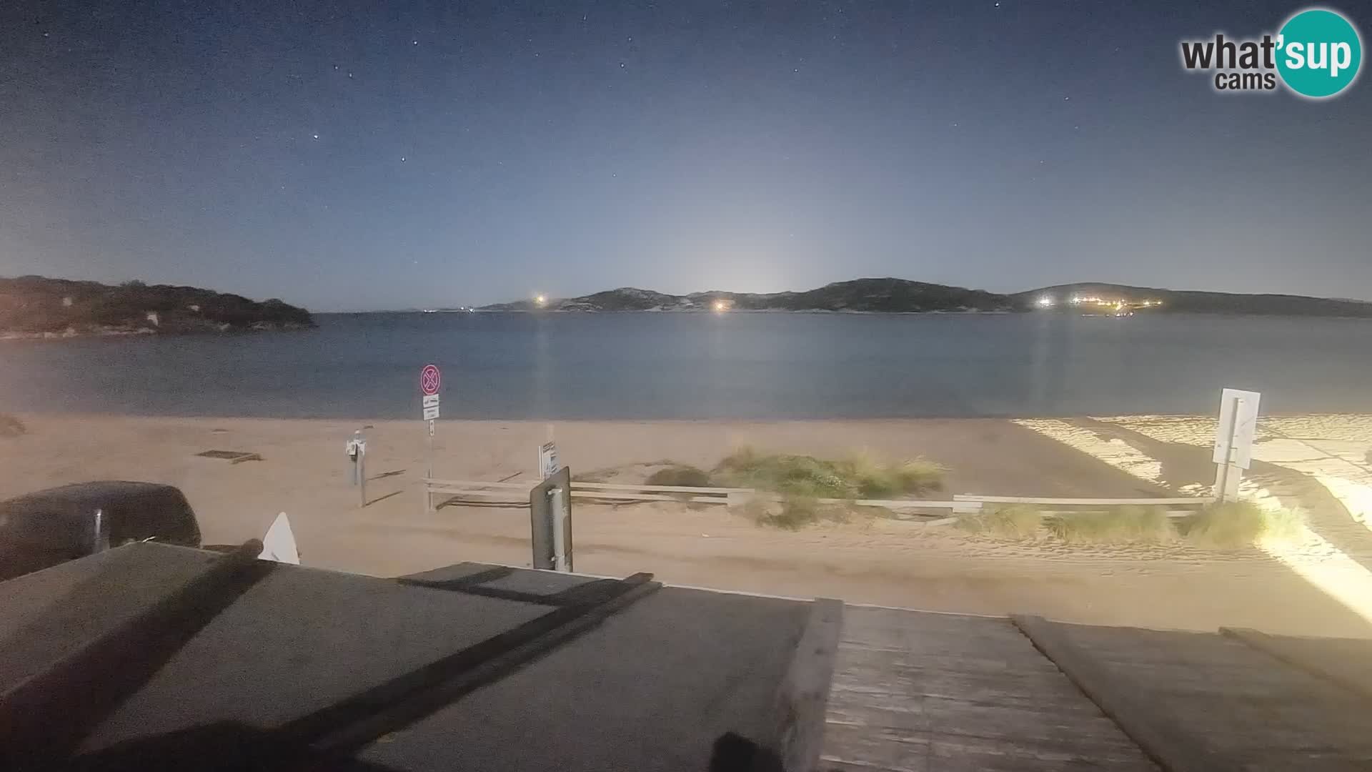 Porto Pollo Windsurfen und Kitesurfen Live-Webcam – Sardinien – Italien