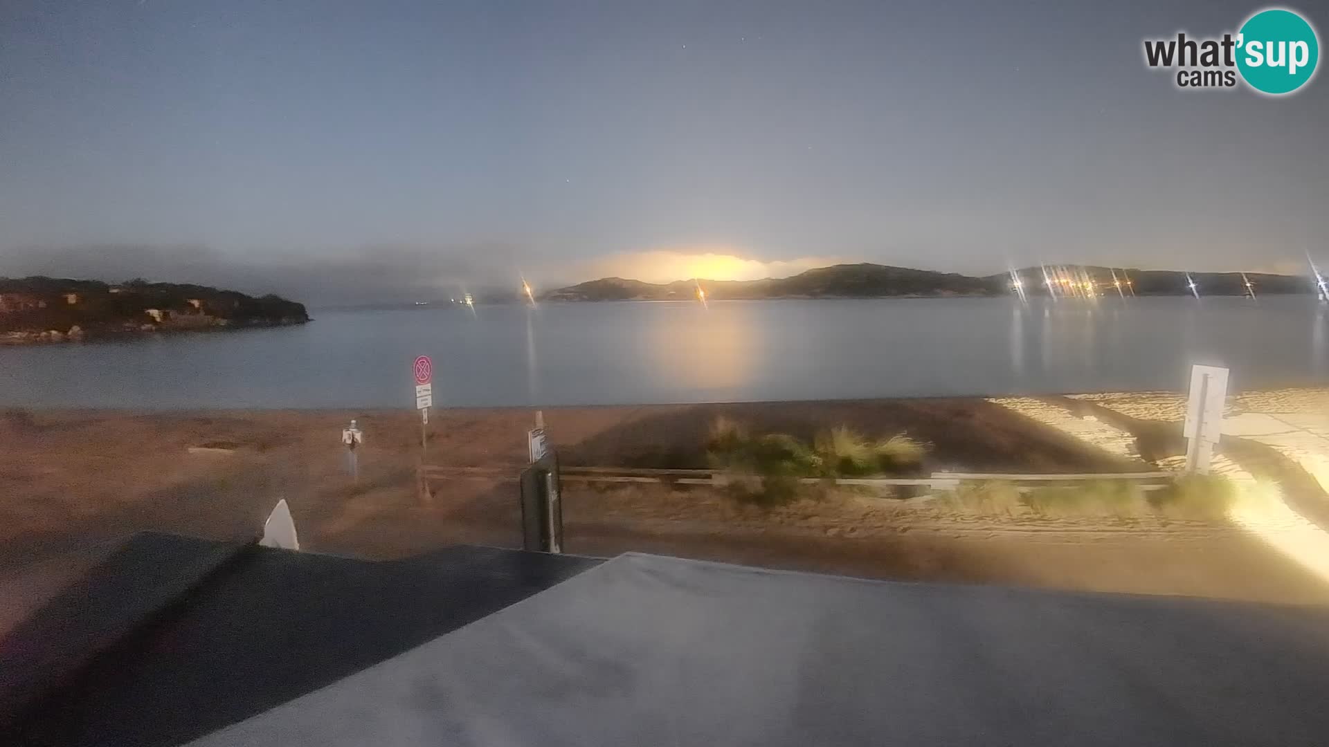 Webcam en direct de planche à voile et de kite surf à Porto Pollo – Sardaigne – Italie