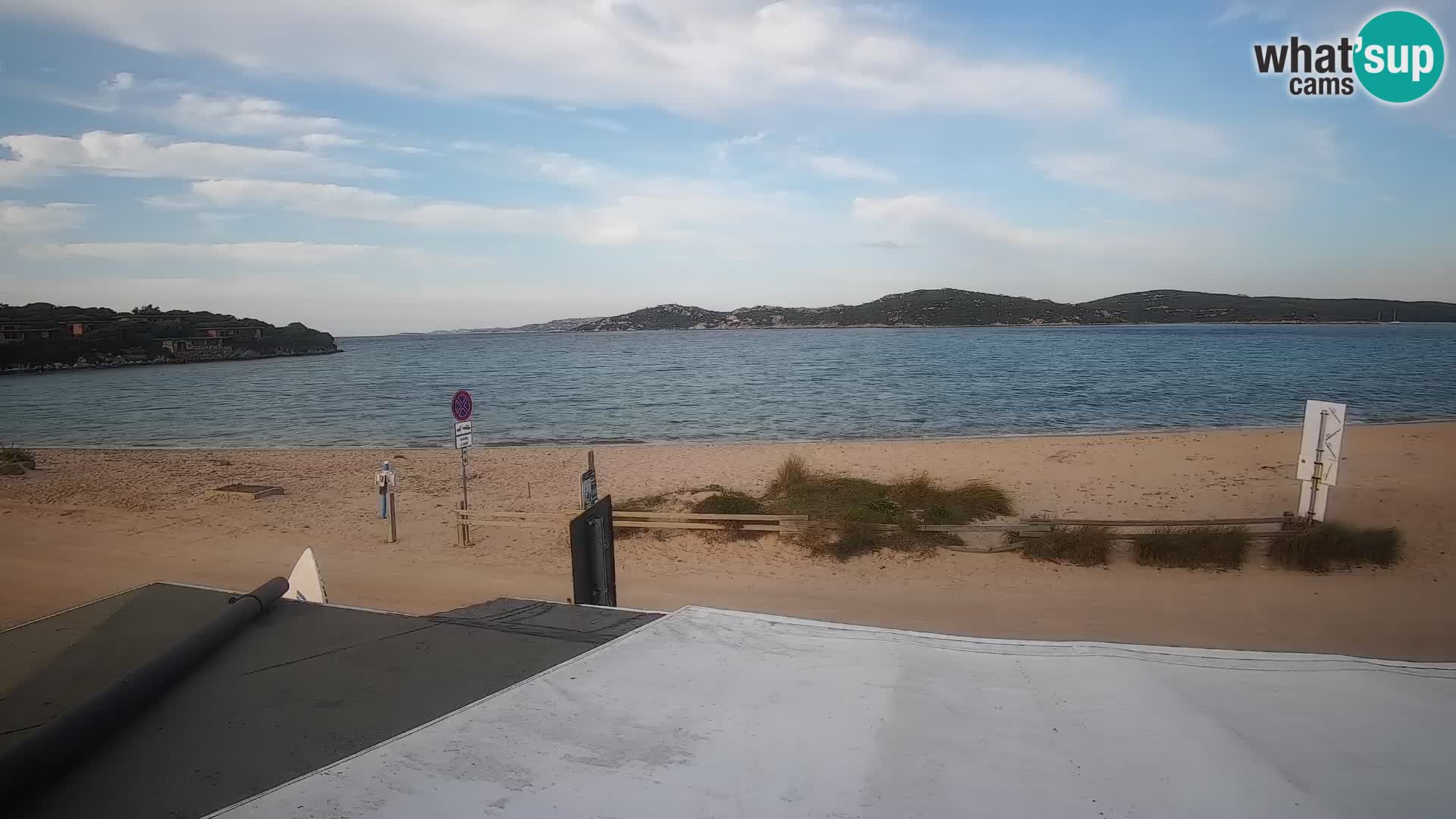 Porto Pollo Windsurfing and Kite surfing live webcam – Sardinia – Italy