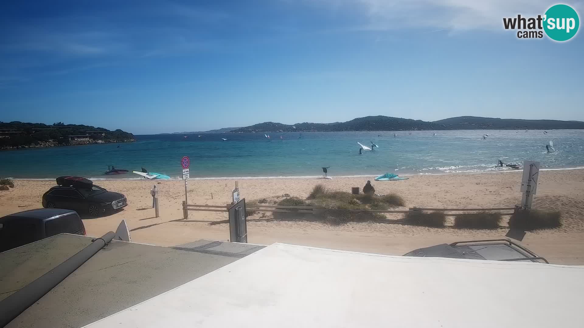 Porto Pollo Windsurfing i Kite surfanje web kamera uživo – Sardinija – Italija