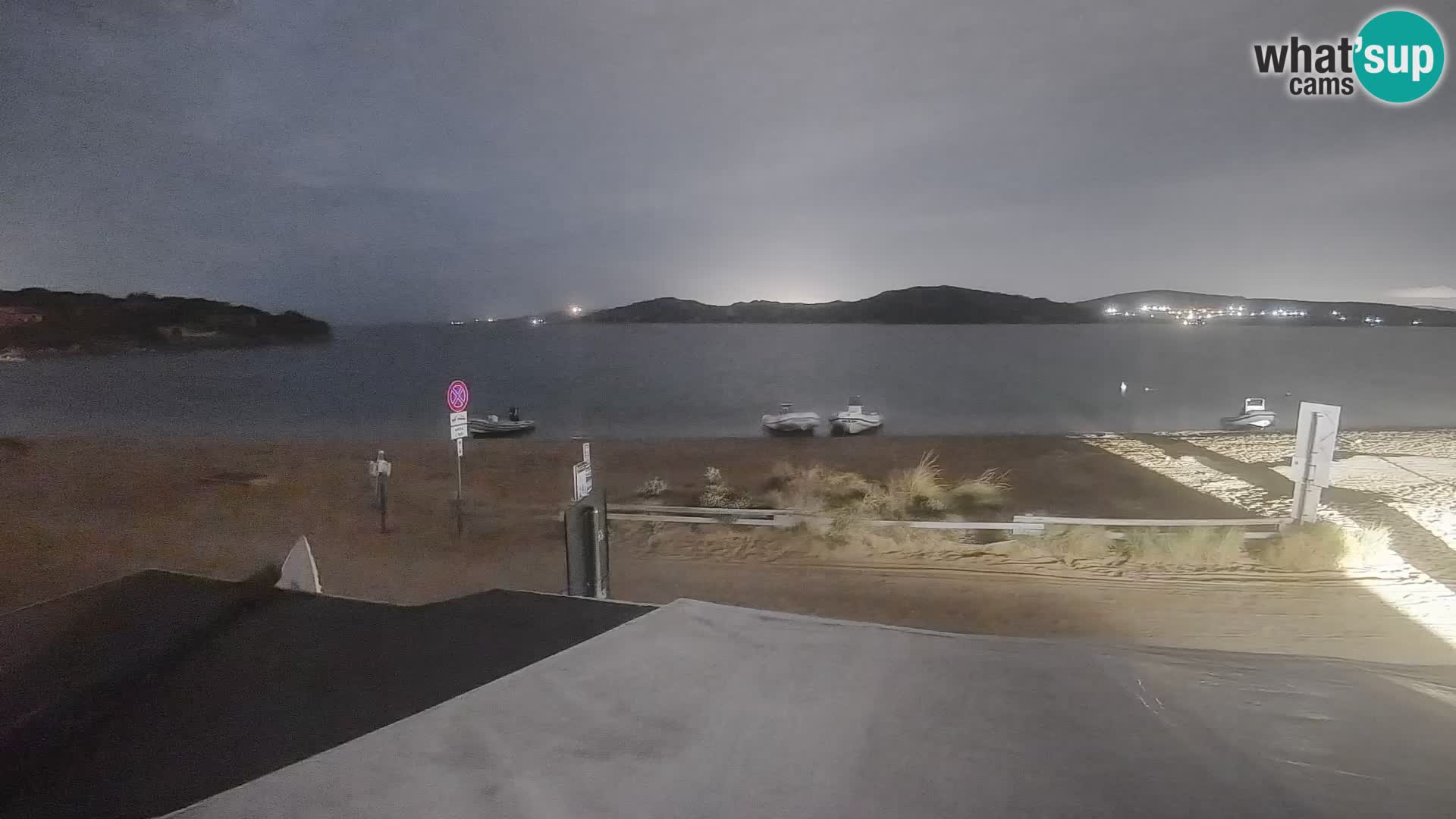 Webcam en direct de planche à voile et de kite surf à Porto Pollo – Sardaigne – Italie