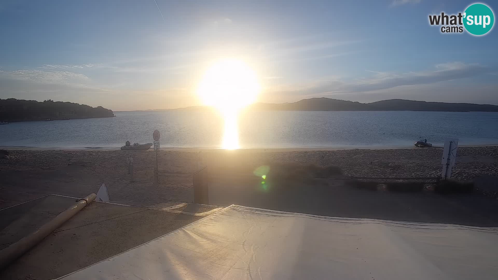 Porto Pollo Windsurfen und Kitesurfen Live-Webcam – Sardinien – Italien