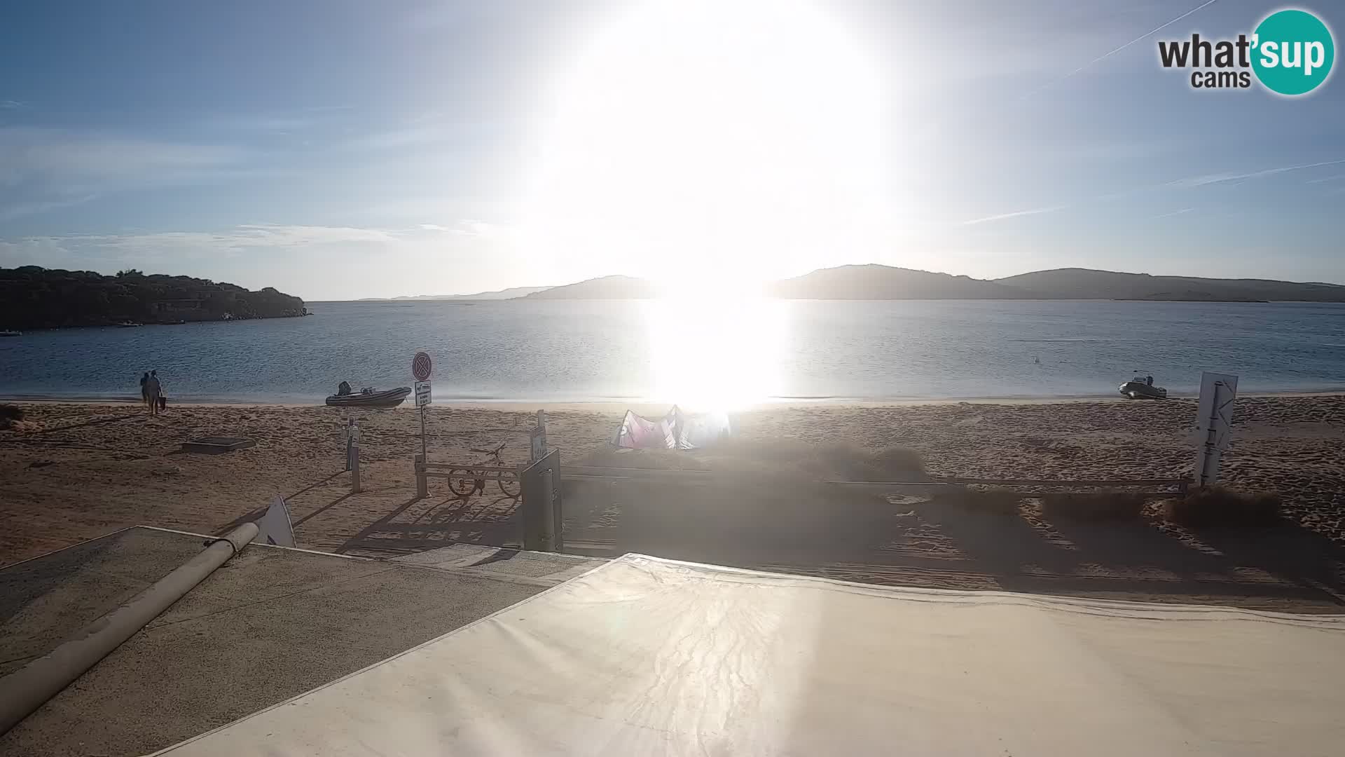 Porto Pollo Windsurfen und Kitesurfen Live-Webcam – Sardinien – Italien