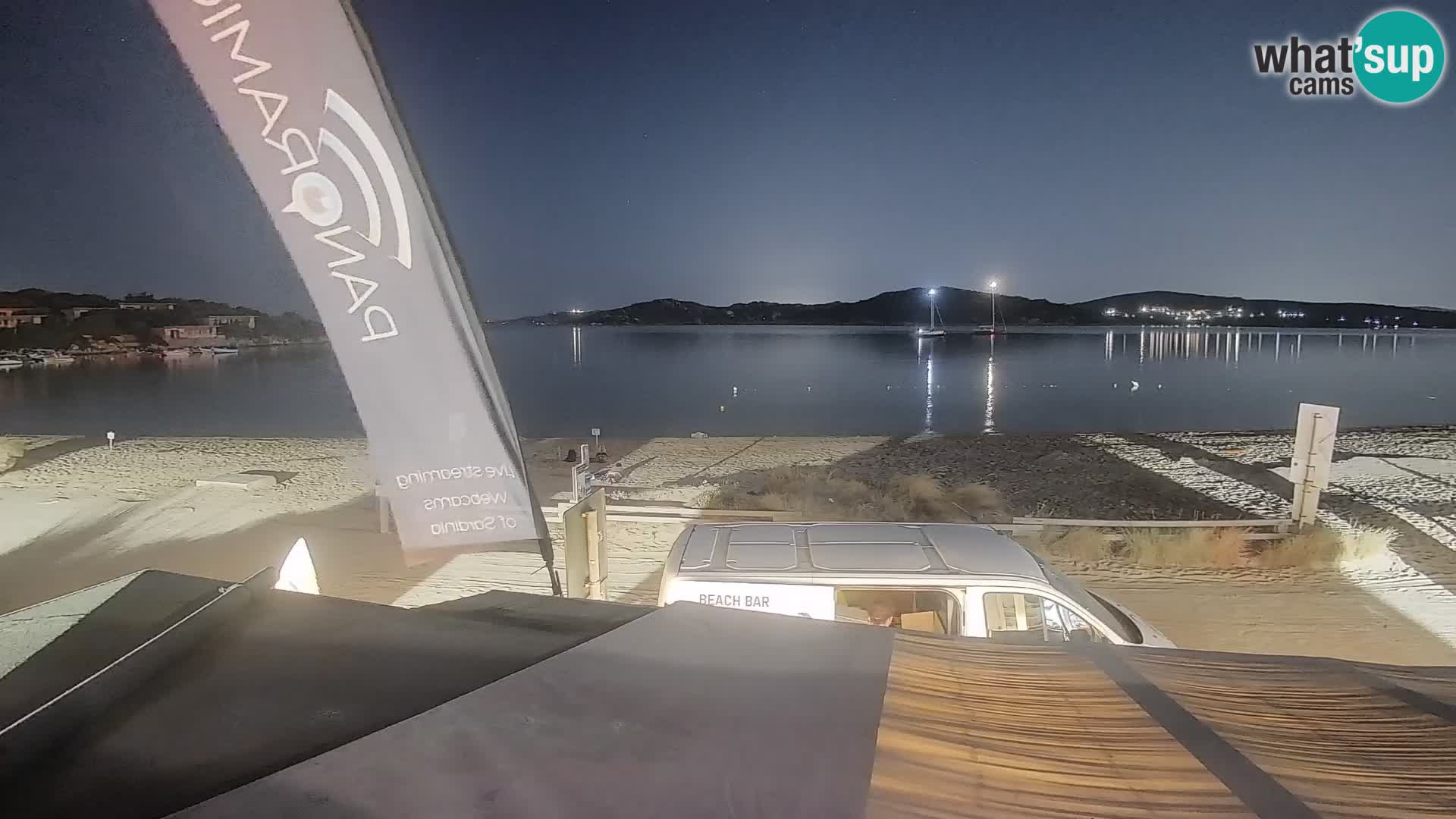 Porto Pollo Windsurfing and Kite surfing live webcam – Sardinia – Italy