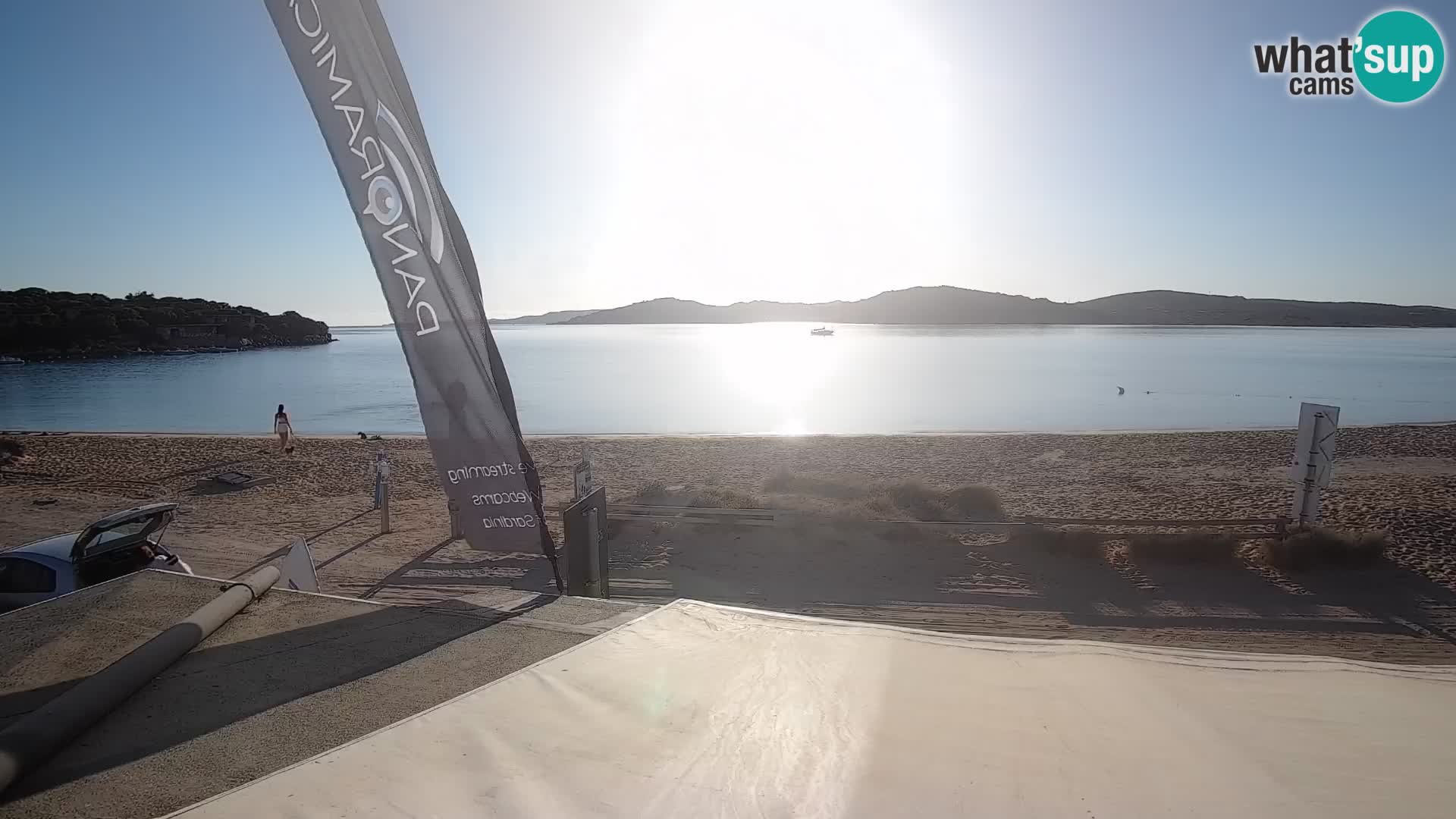 Porto Pollo Windsurfen und Kitesurfen Live-Webcam – Sardinien – Italien