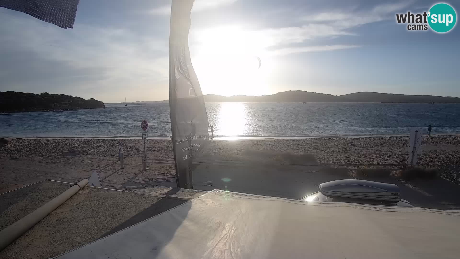 Porto Pollo Windsurfing i Kite surfanje web kamera uživo – Sardinija – Italija