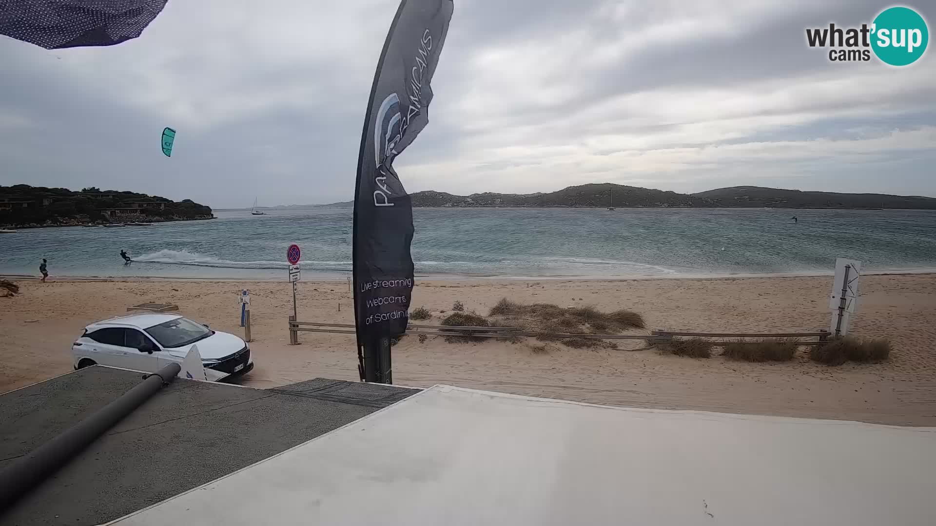 Porto Pollo Windsurfing i Kite surfanje web kamera uživo – Sardinija – Italija