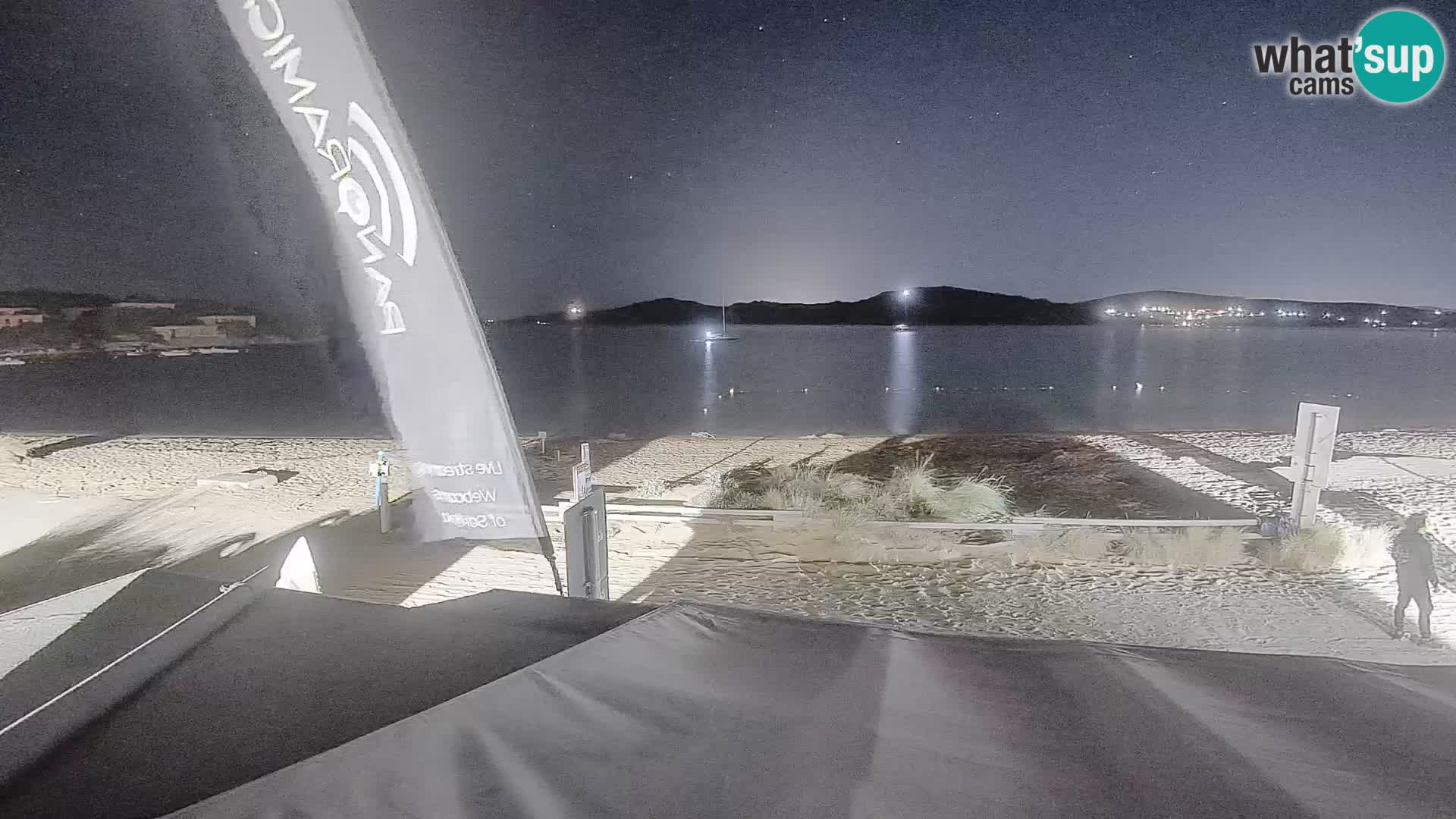 Porto Pollo Windsurfing and Kite surfing live webcam – Sardinia – Italy