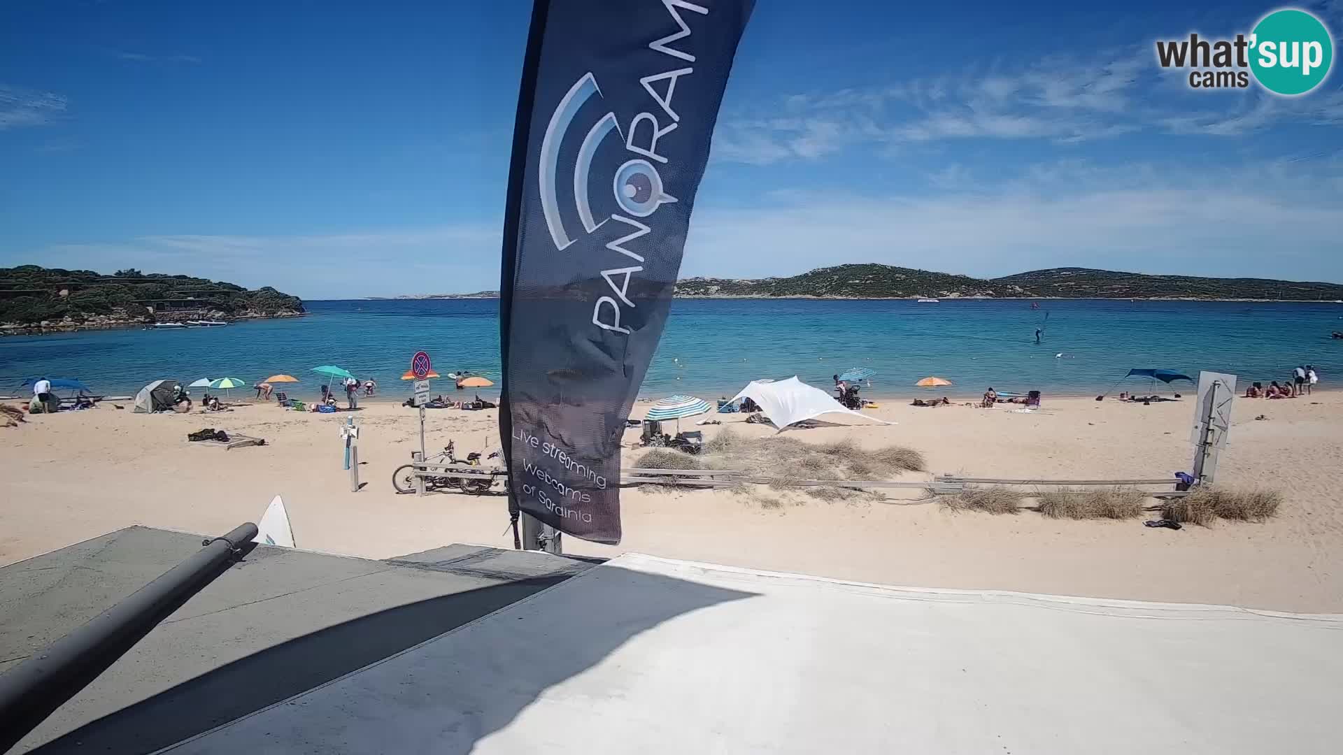 Porto Pollo Windsurfen und Kitesurfen Live-Webcam – Sardinien – Italien