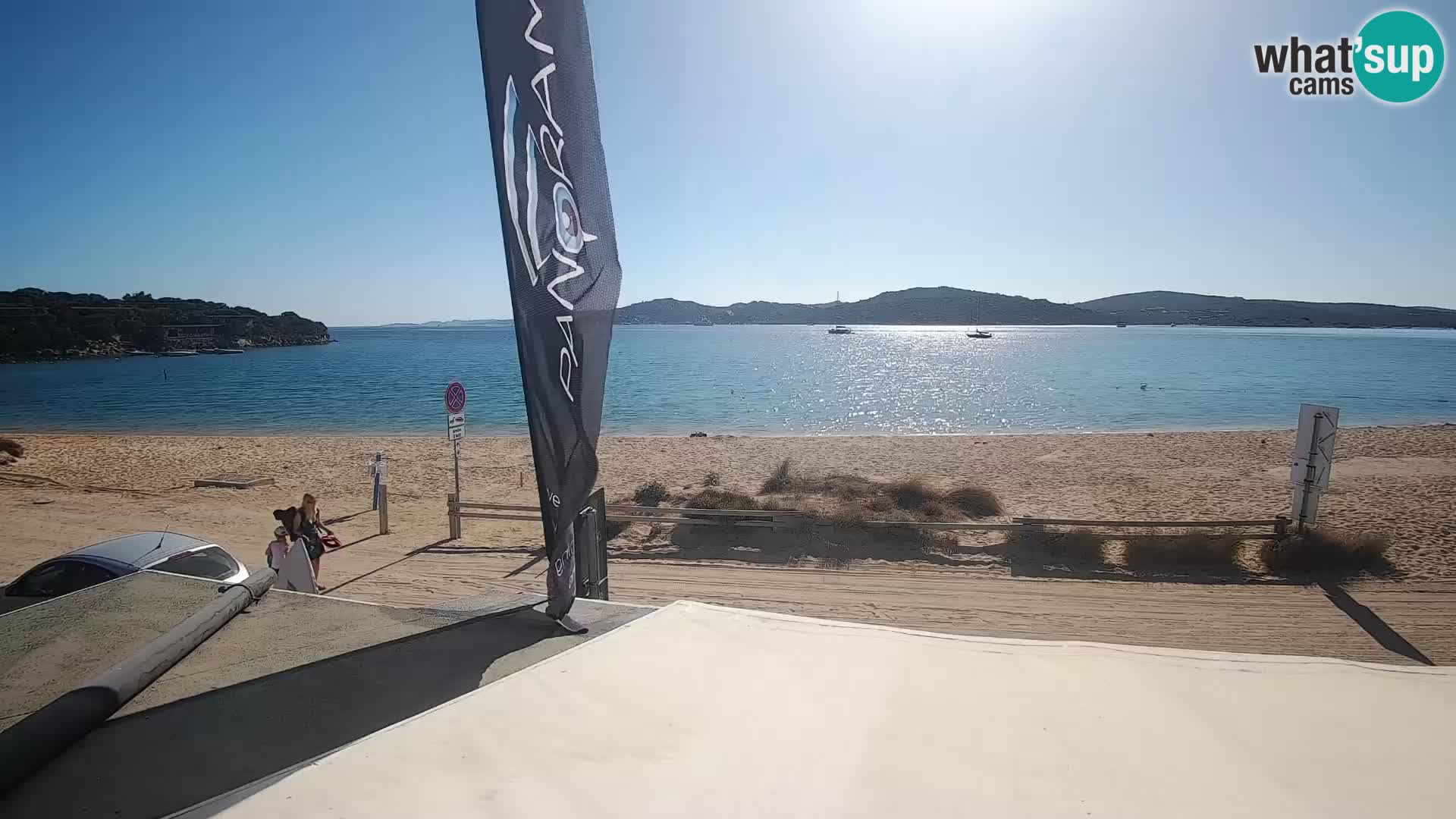 Porto Pollo Windsurfing i Kite surfanje web kamera uživo – Sardinija – Italija