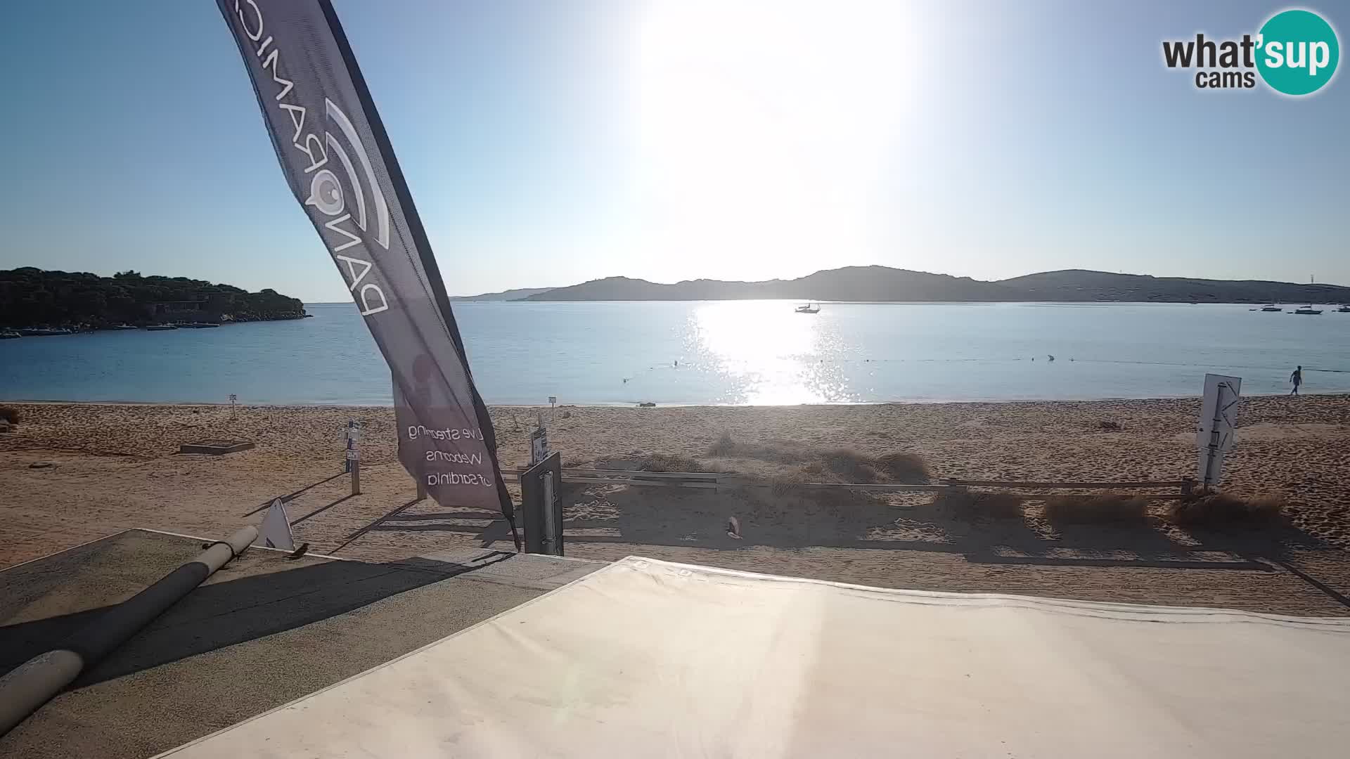 Porto Pollo Windsurfing i Kite surfanje web kamera uživo – Sardinija – Italija