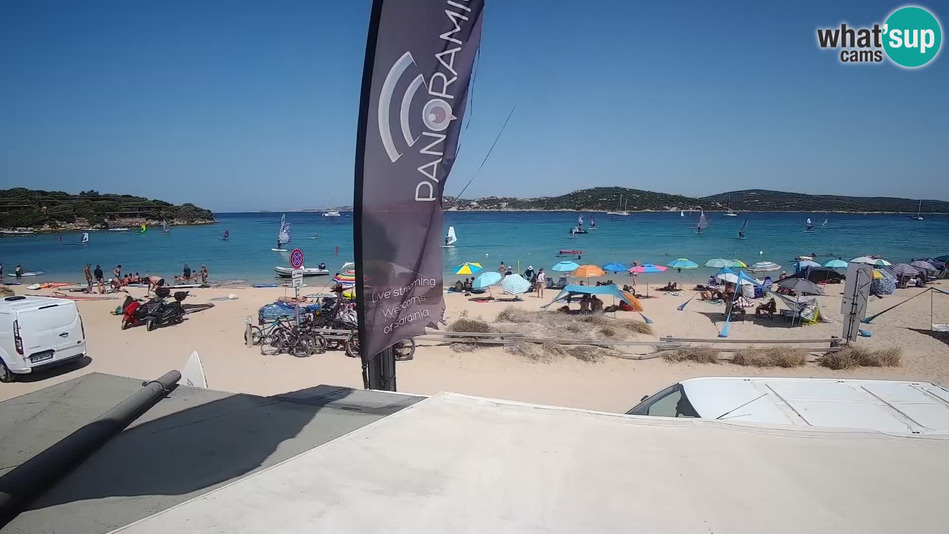 Porto Pollo Windsurfing i Kite surfanje web kamera uživo – Sardinija – Italija