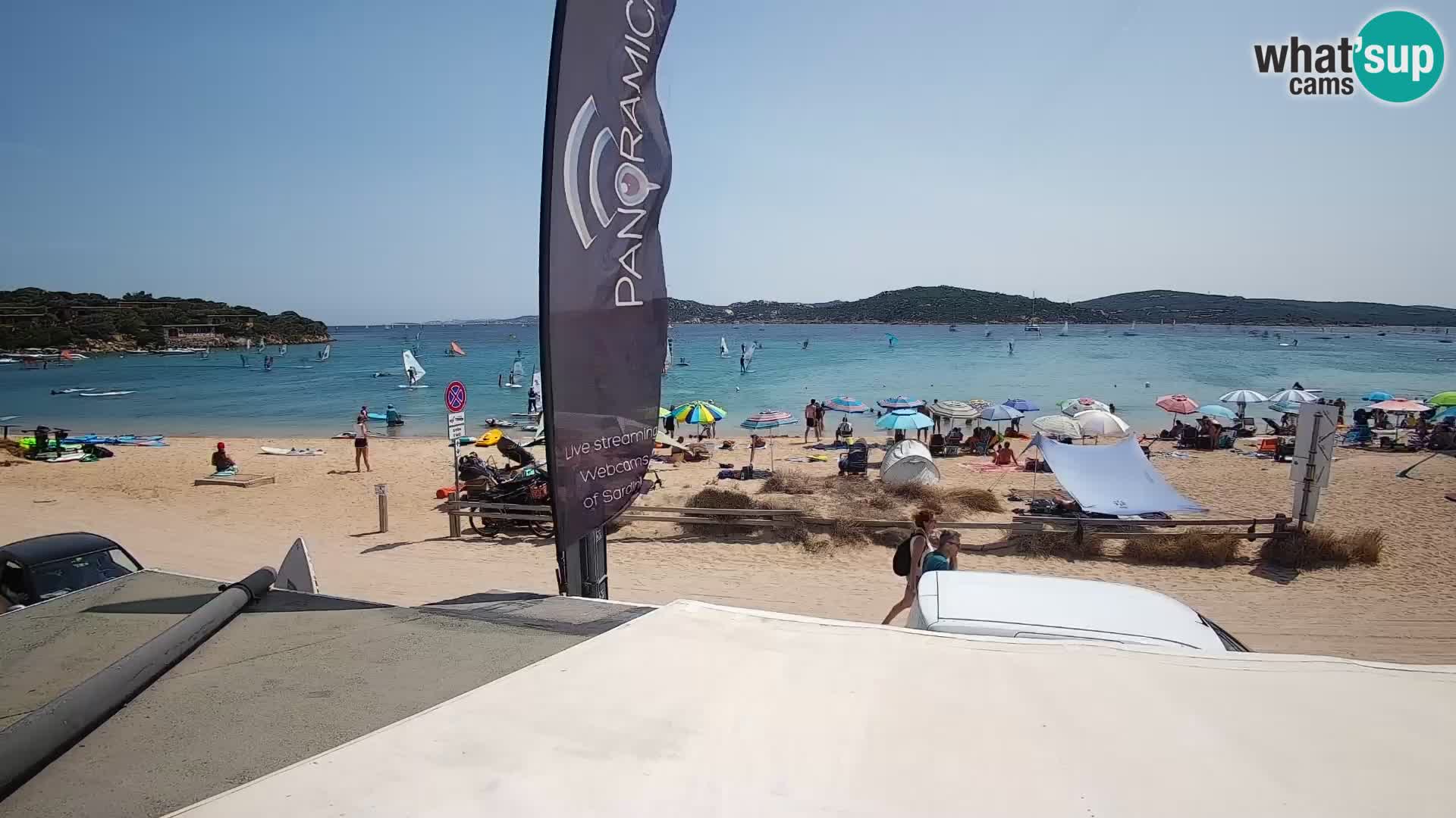 Porto Pollo Windsurfing i Kite surfanje web kamera uživo – Sardinija – Italija