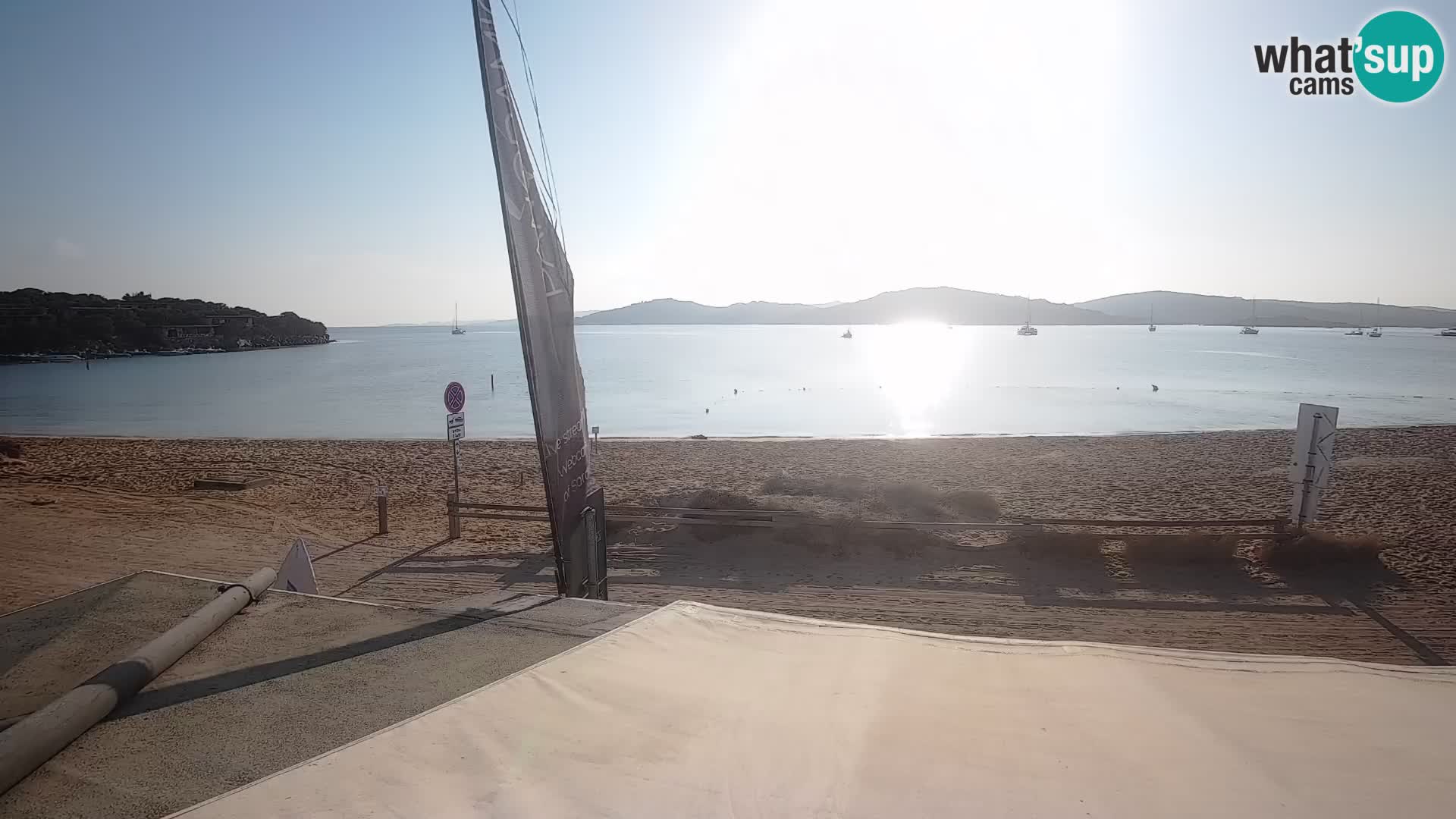 Porto Pollo Windsurf y Kitesurf Webcam en vivo – Cerdeña – Italia