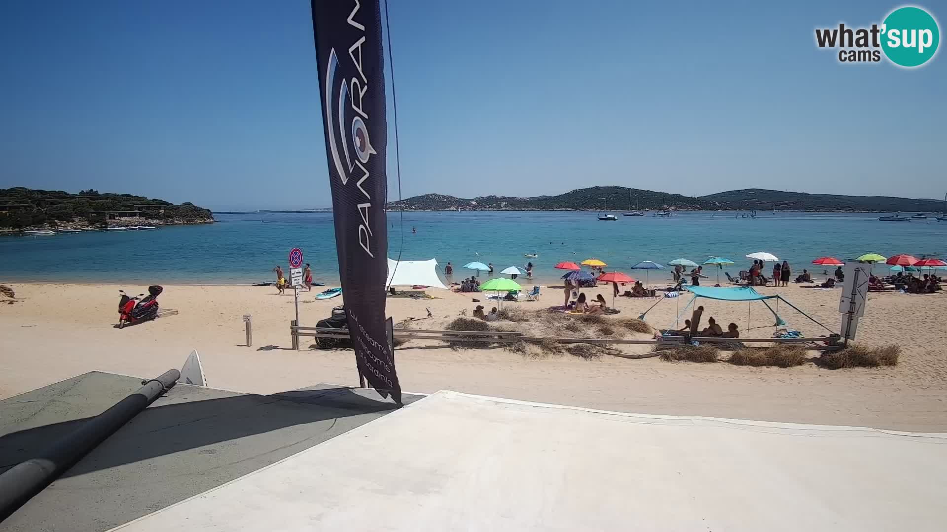 Porto Pollo Windsurfing and Kite surfing live webcam – Sardinia – Italy