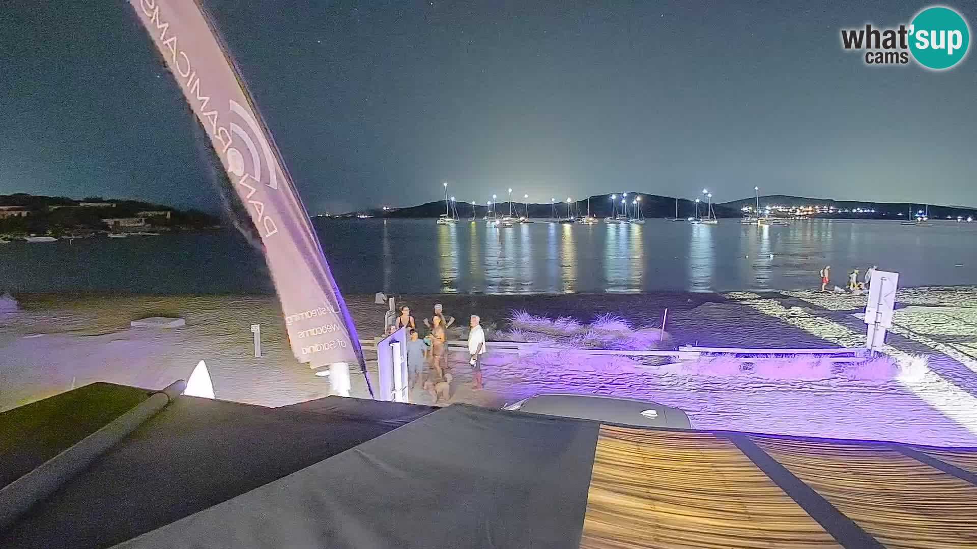 Webcam en direct de planche à voile et de kite surf à Porto Pollo – Sardaigne – Italie