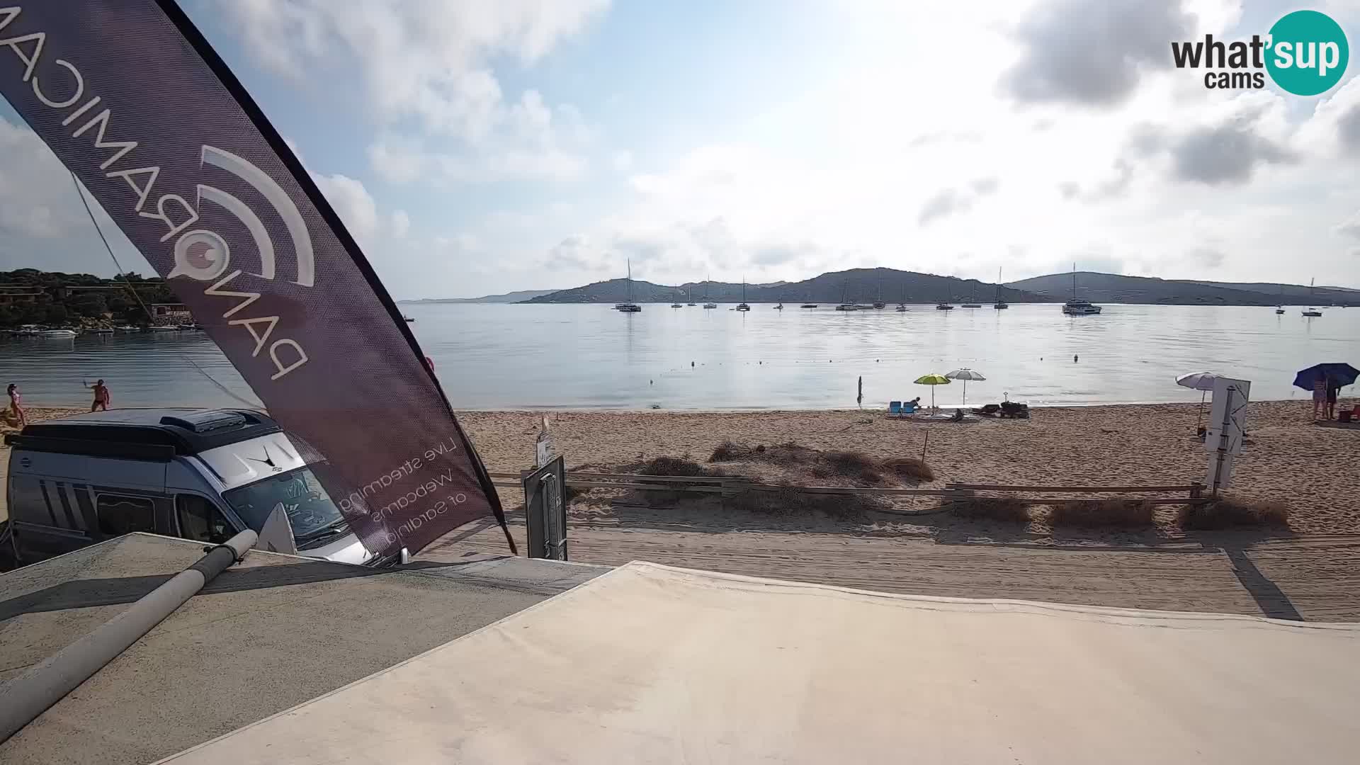 Porto Pollo Windsurfing i Kite surfanje web kamera uživo – Sardinija – Italija