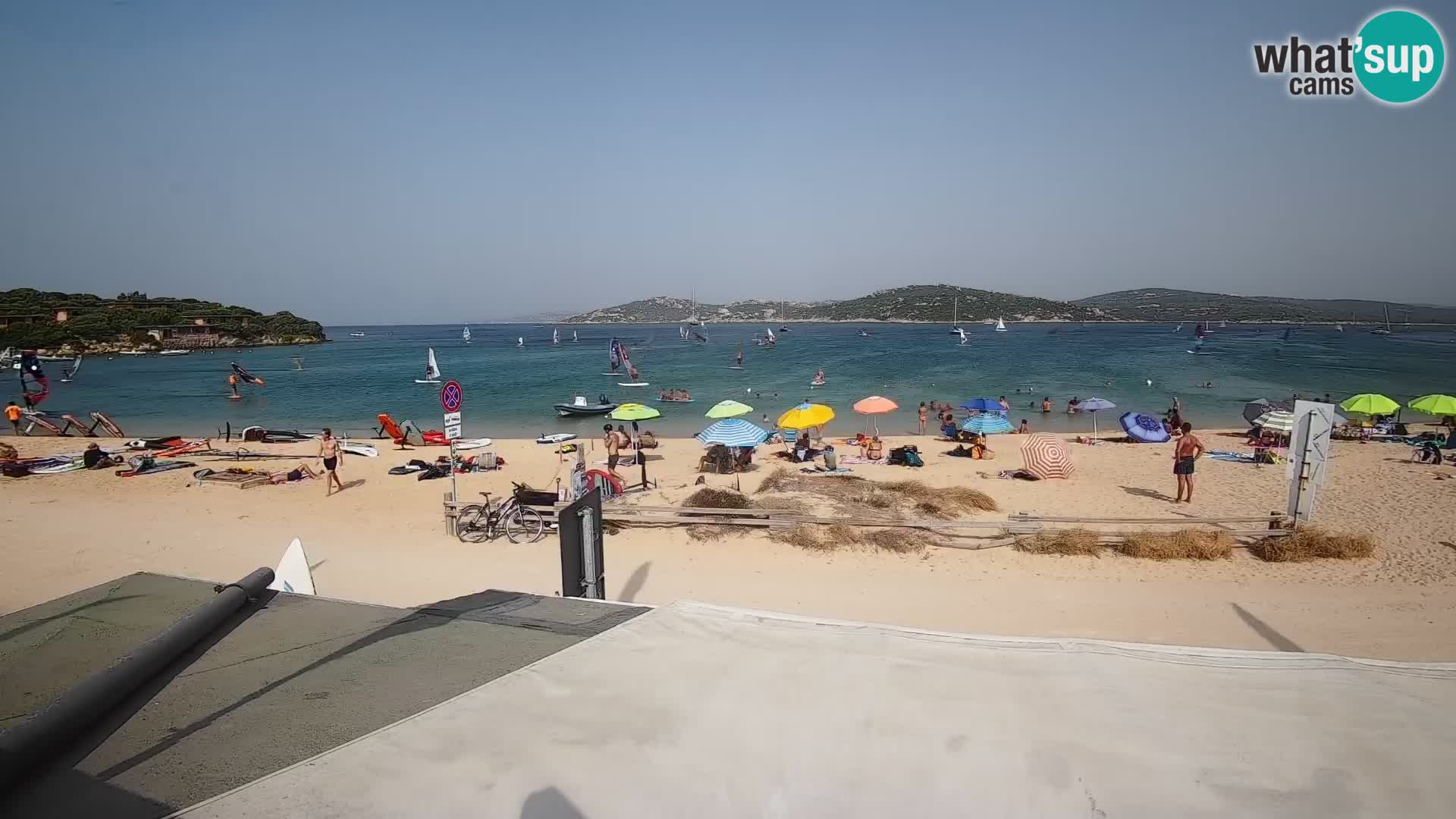Porto Pollo Windsurfen und Kitesurfen Live-Webcam – Sardinien – Italien