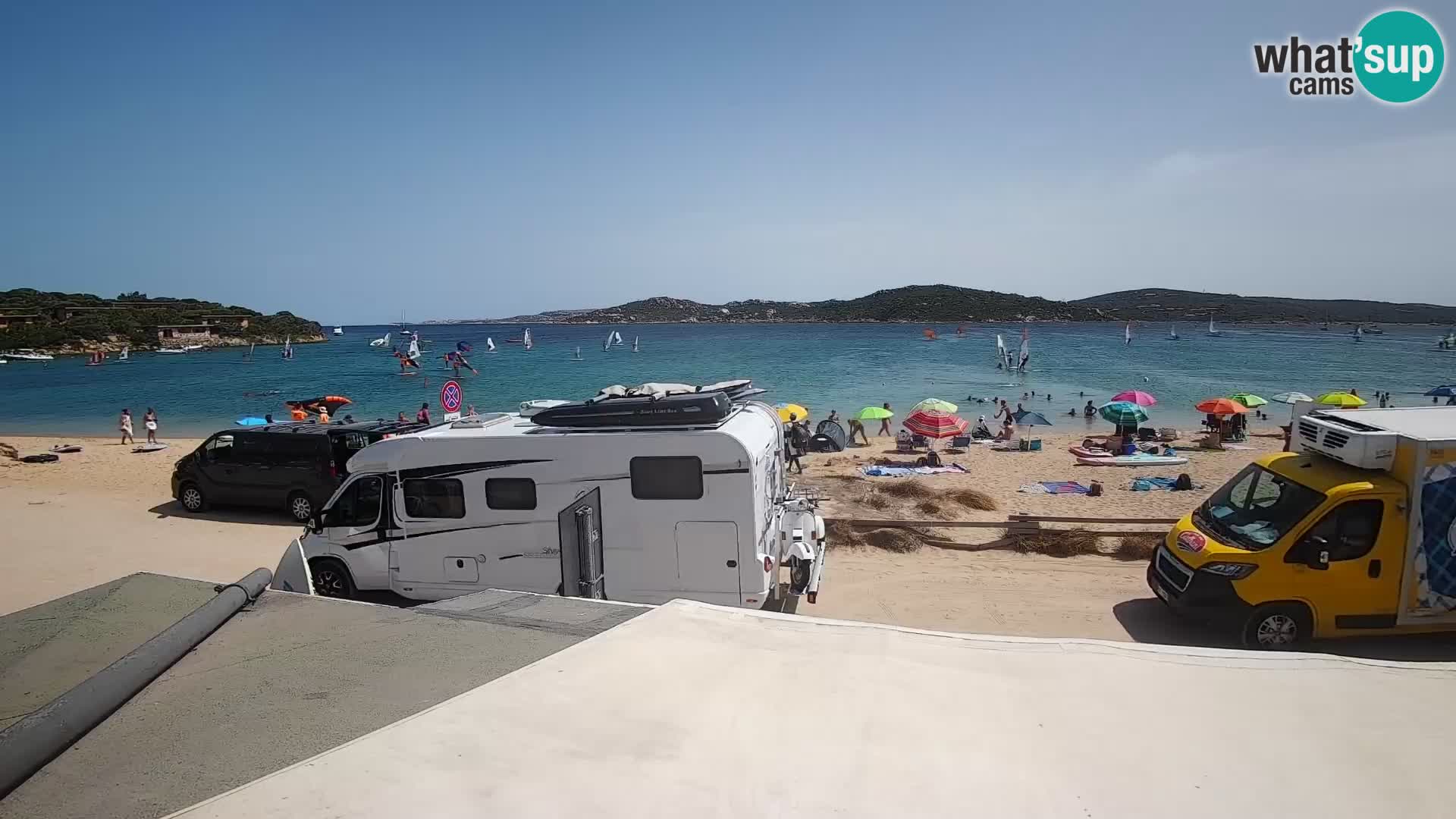 Porto Pollo Windsurfen und Kitesurfen Live-Webcam – Sardinien – Italien