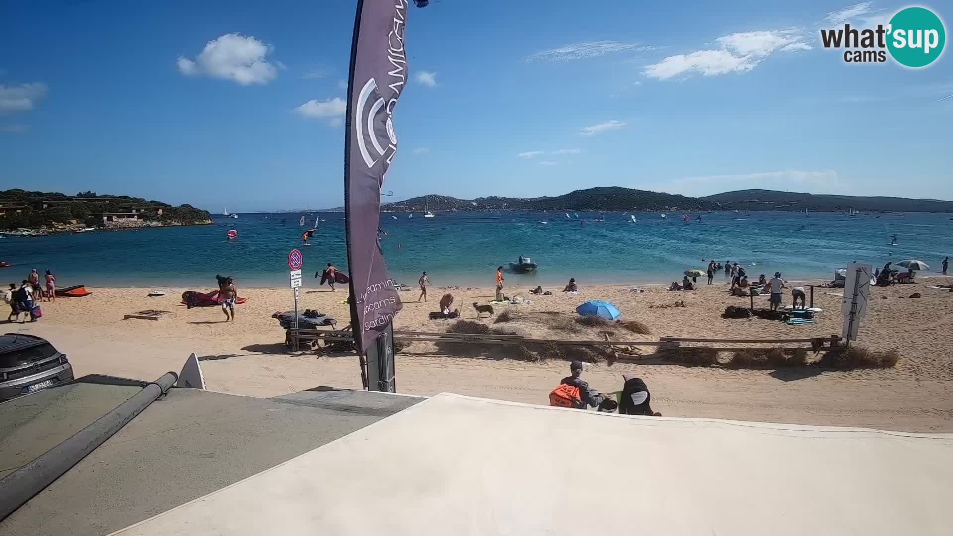 Porto Pollo Windsurf y Kitesurf Webcam en vivo – Cerdeña – Italia