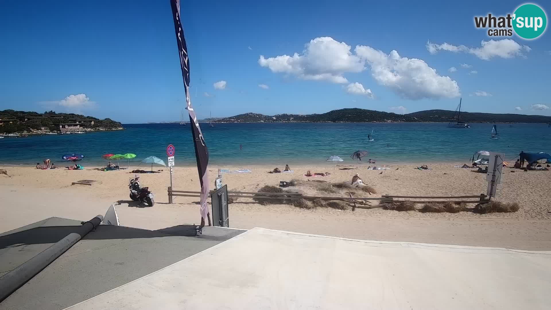 Porto Pollo Windsurfen und Kitesurfen Live-Webcam – Sardinien – Italien