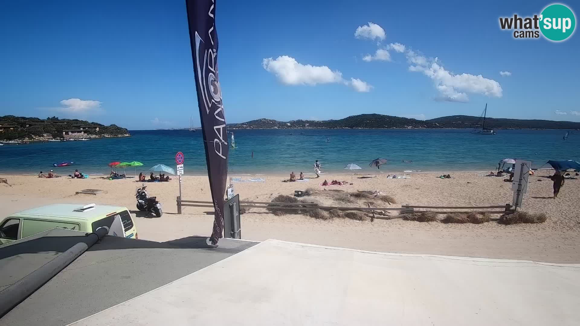 Porto Pollo Windsurfing and Kite surfing live webcam – Sardinia – Italy