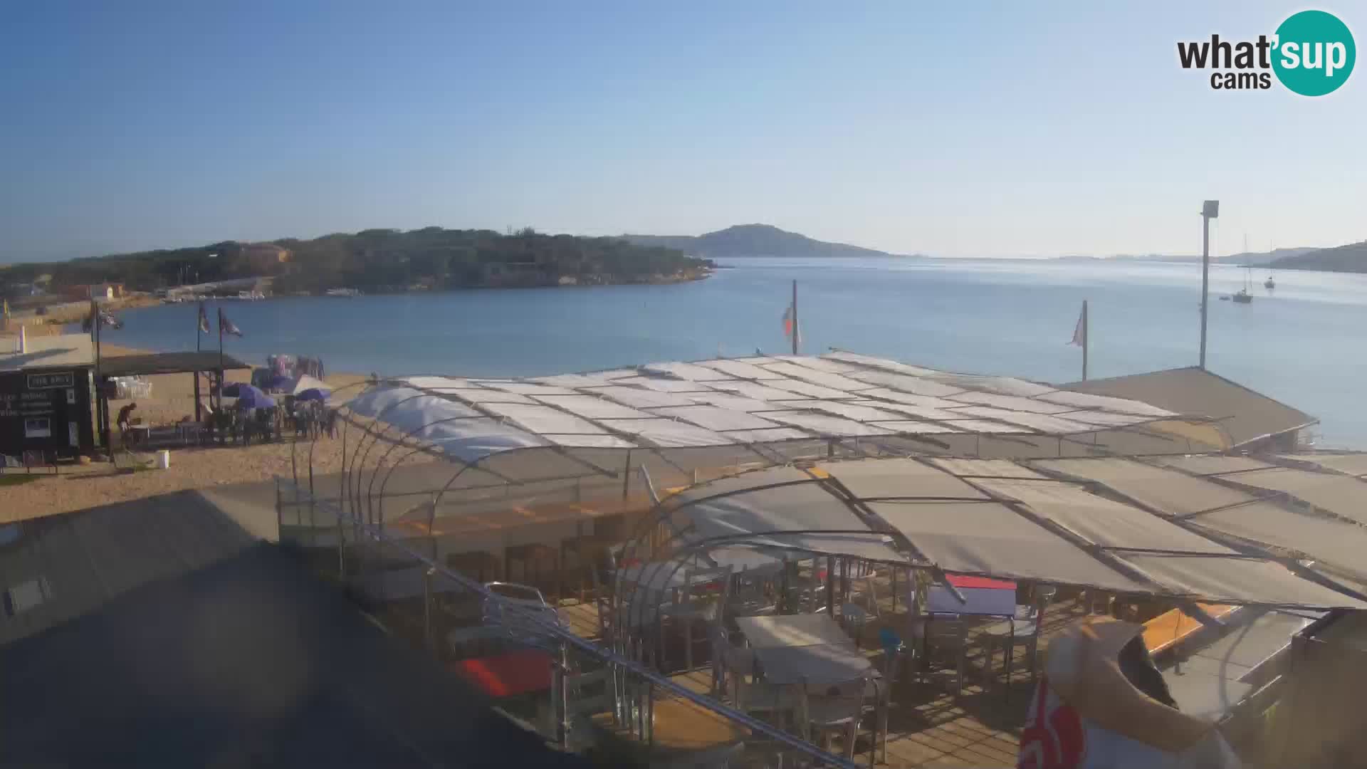 Spletna kamera plaža Porto Pollo – Rupi’s