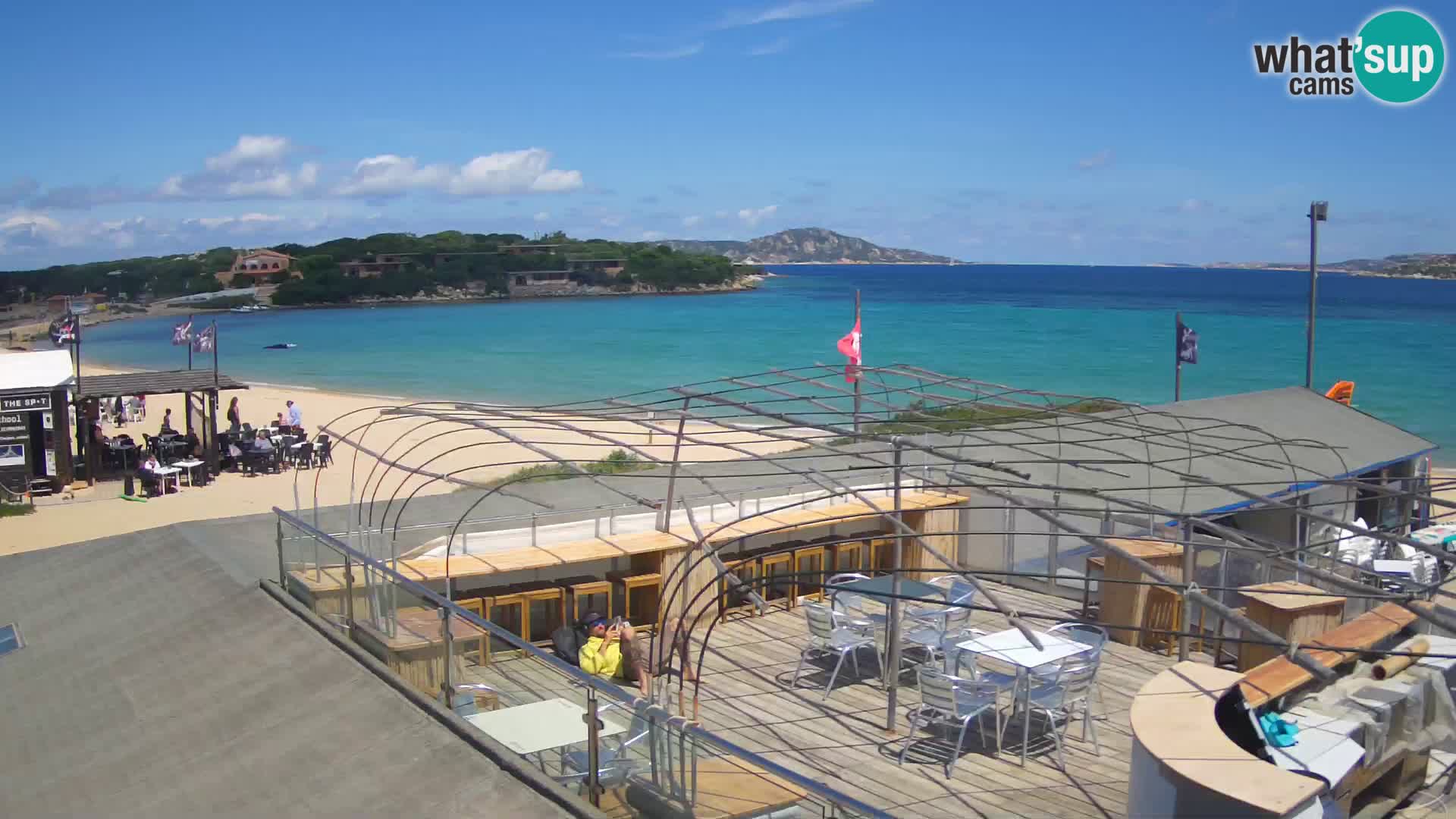 Webcam spiaggia Porto Pollo – Rupi’s bar