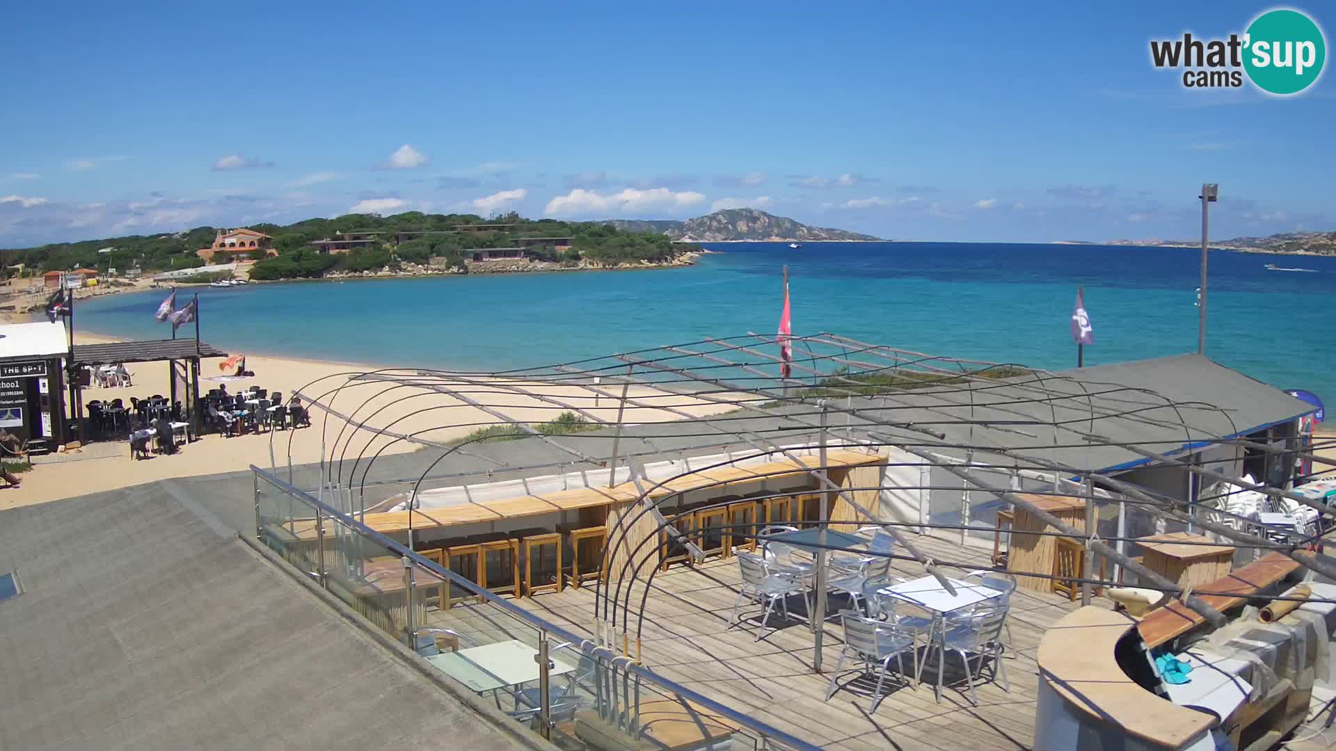 Spletna kamera plaža Porto Pollo – Rupi’s