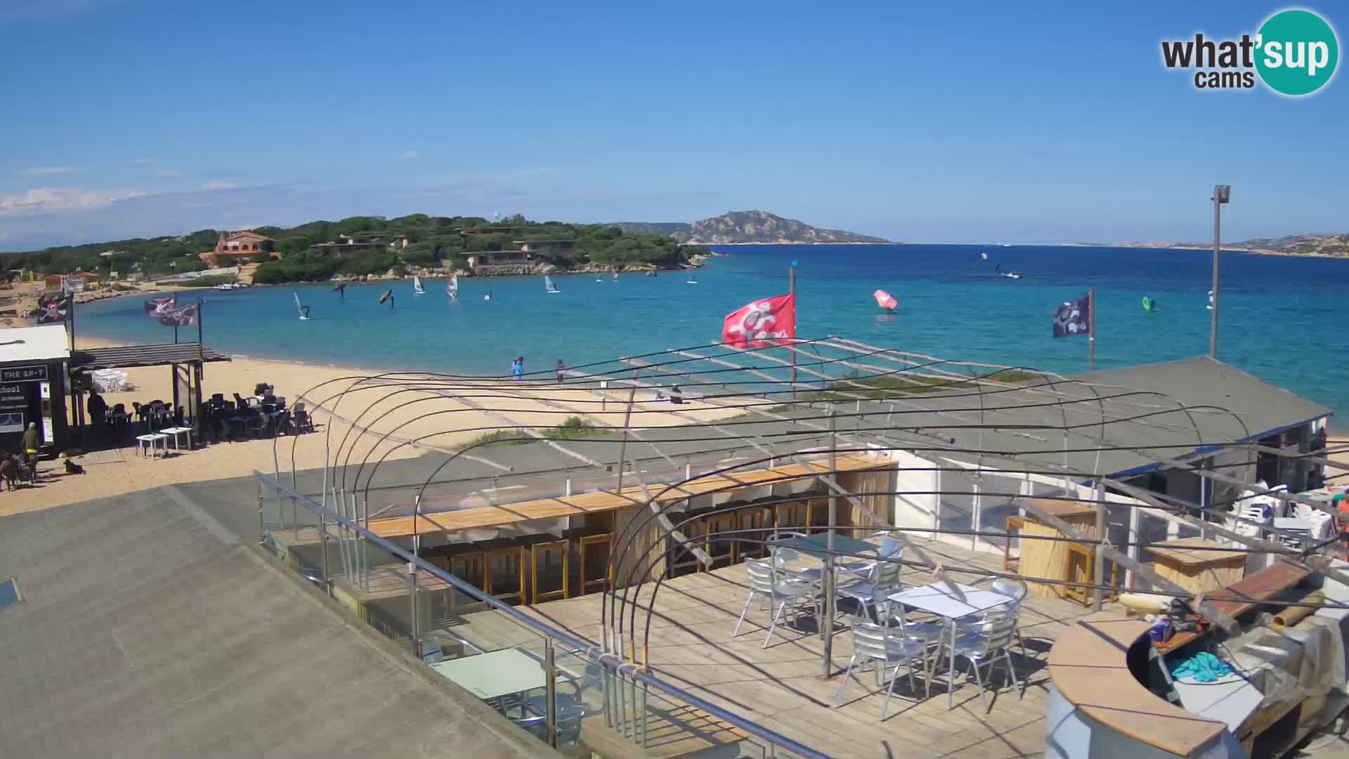 Web kamera plaža Porto Pollo – Rupi’s