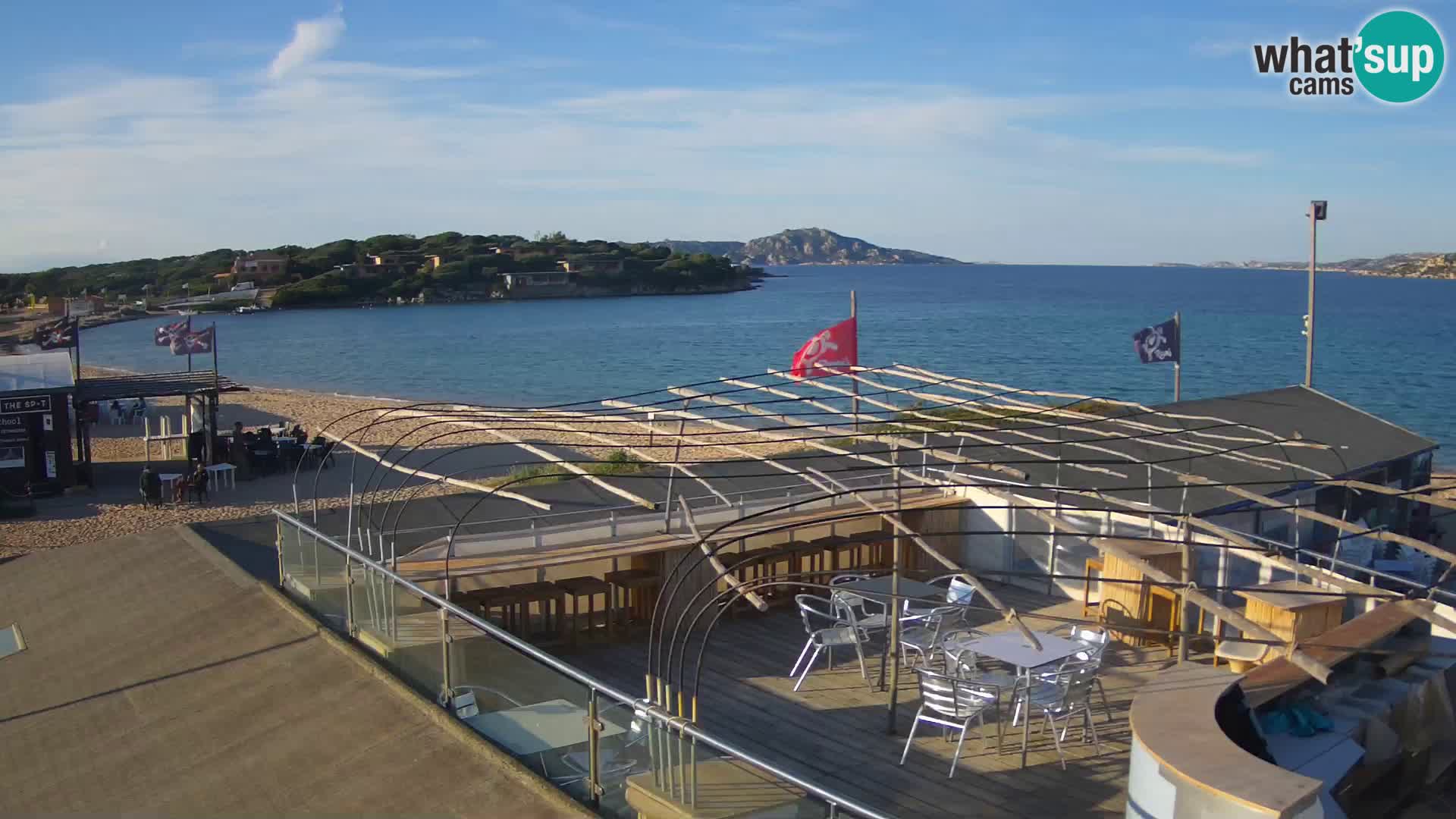 Spletna kamera plaža Porto Pollo – Rupi’s