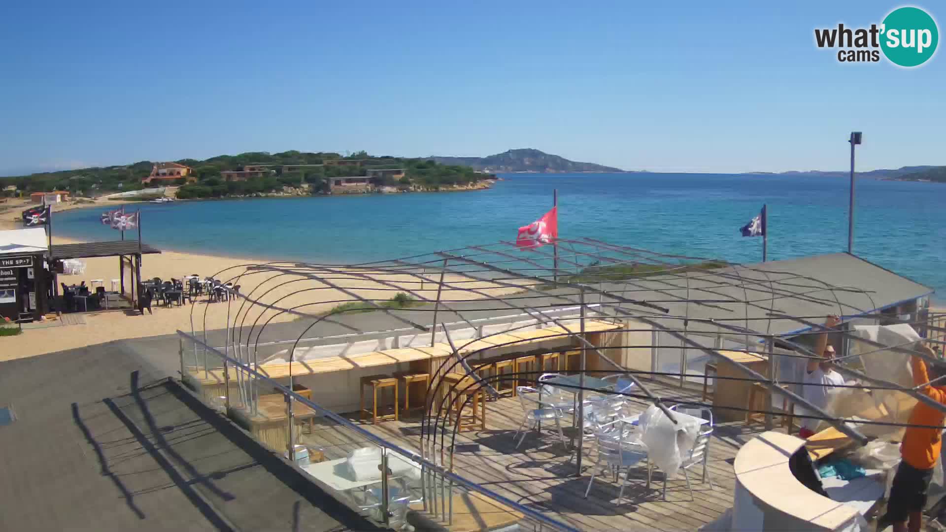 Webcam spiaggia Porto Pollo – Rupi’s bar