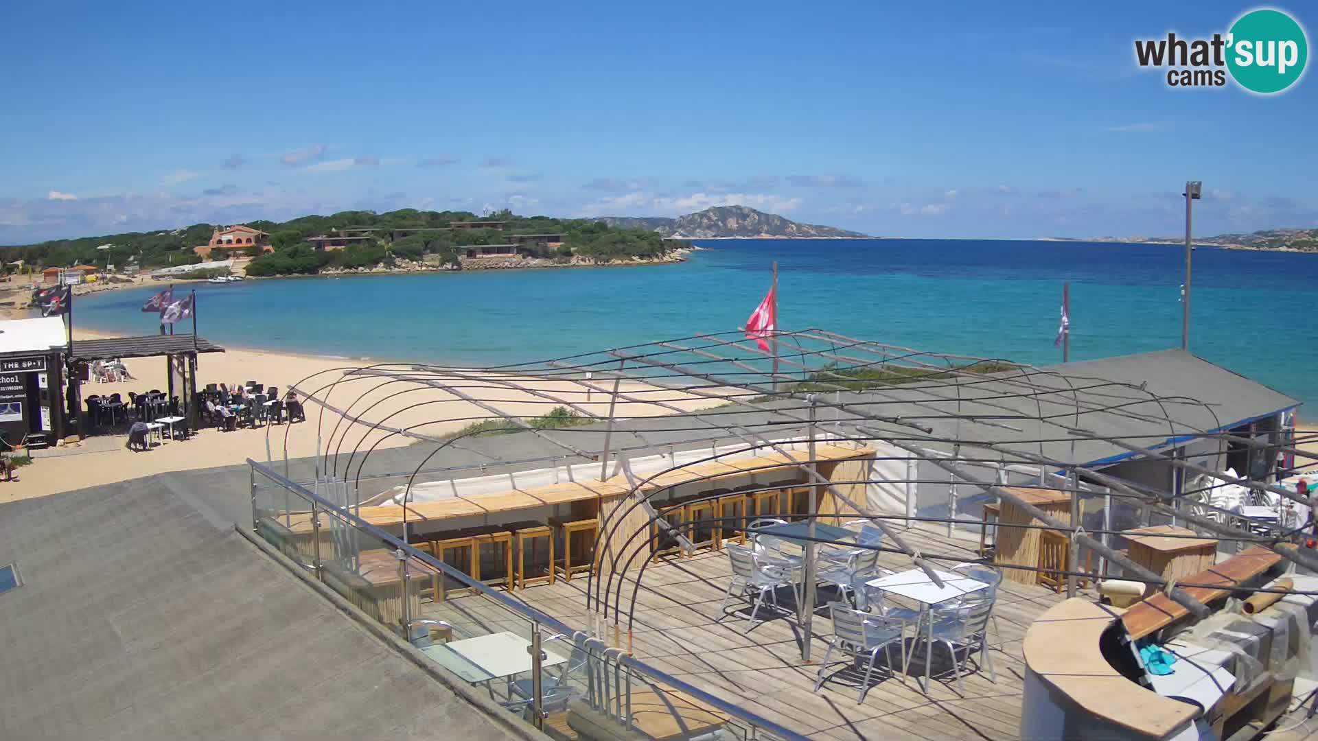 Web kamera plaža Porto Pollo – Rupi’s