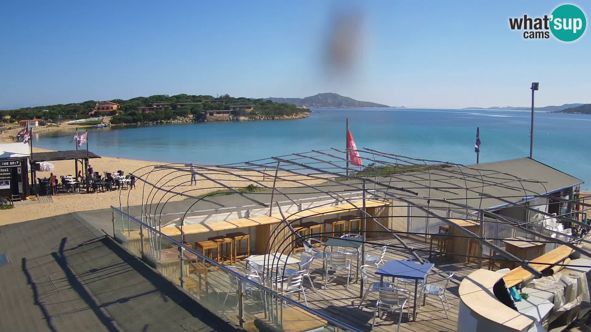 Spletna kamera plaža Porto Pollo – Rupi’s