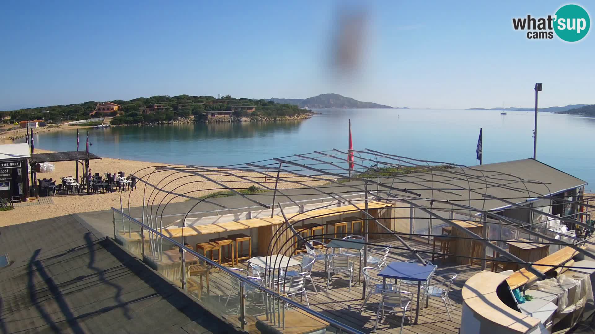 Spletna kamera plaža Porto Pollo – Rupi’s