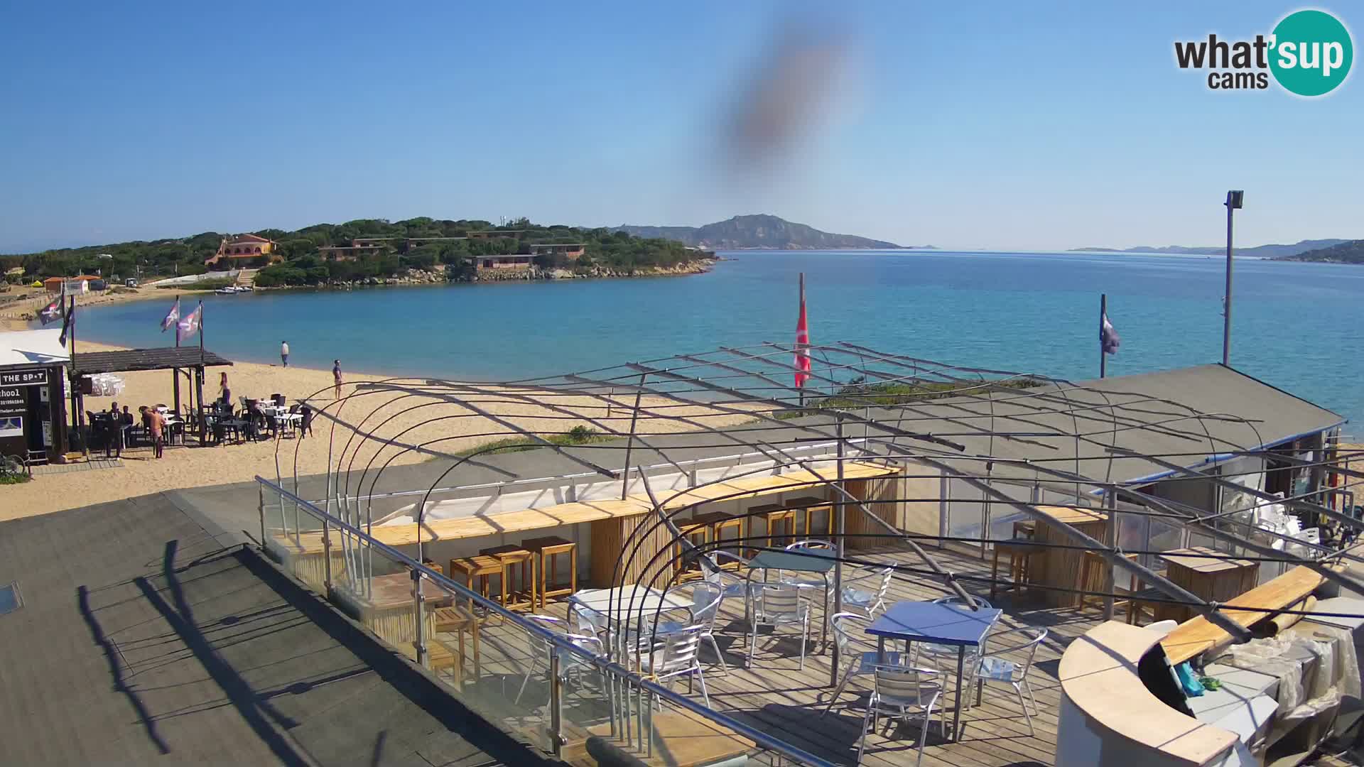 Spletna kamera plaža Porto Pollo – Rupi’s