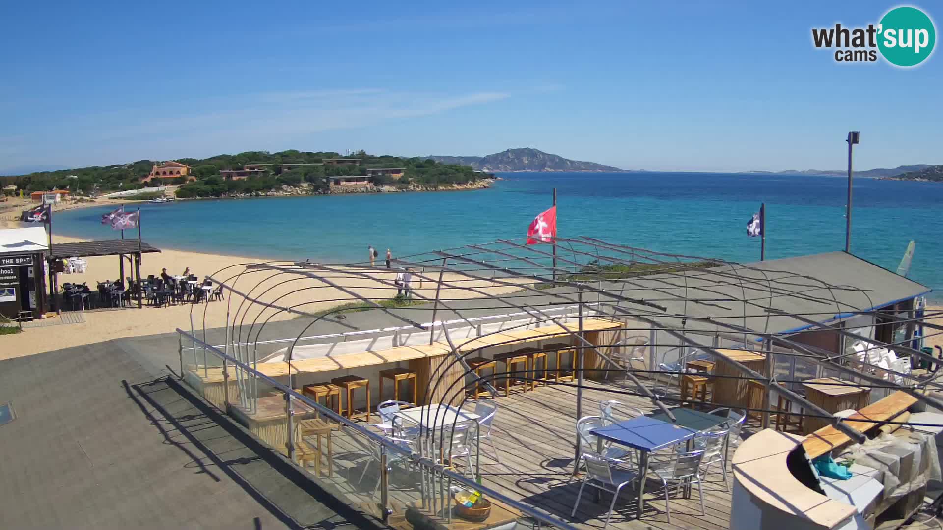 Spletna kamera plaža Porto Pollo – Rupi’s